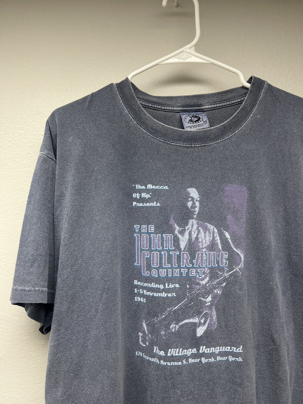 Vintage Vintage John Coltrane Live at The Village Vanguard 1961 Size US L / EU 52-54 / 3 - 2 Thumbnail