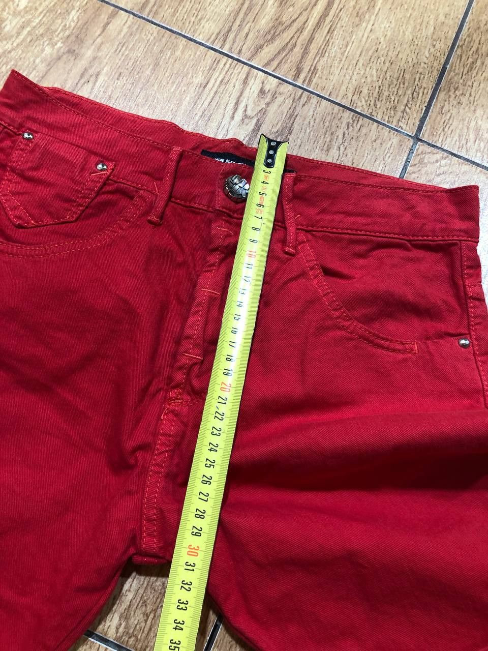 Miss Sixty Miss Sixty Wide Leg Distressed Jeans shorts Size 26" / US 2 / IT 38 - 14 Thumbnail