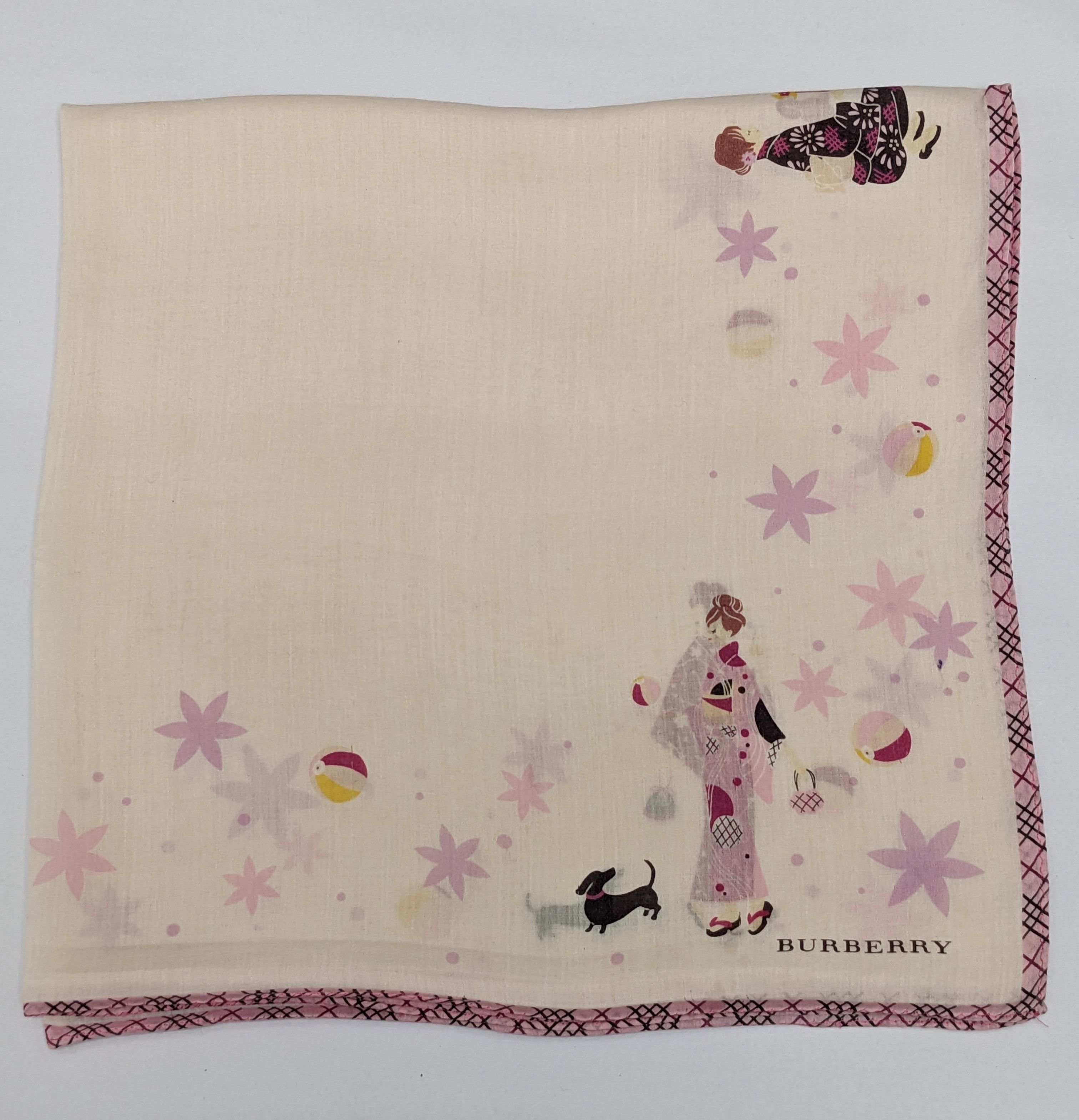 Burberry BURBERRY Japan Kimono Yukata Girl Cherry Blossom Size ONE SIZE - 1 Thumbnail