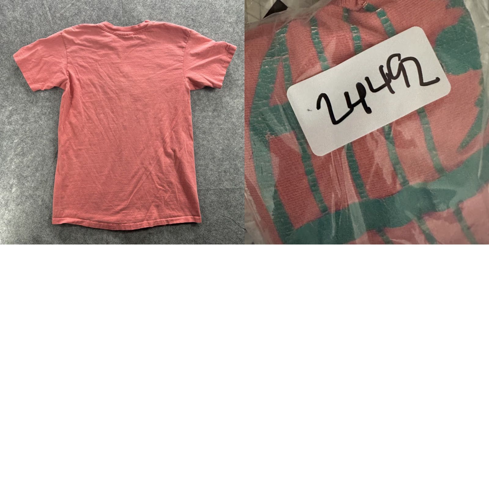 Hanes VINTAGE California Coast Club Shirt Mens Medium Pink Palm Trees Graphic 80s USA Size US M / EU 48-50 / 2 - 9 Thumbnail