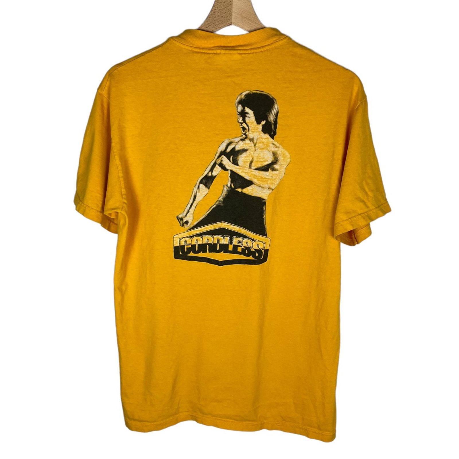 Hanes BRUCE LEE T SHIRT VINTAGE HANES COLOUR YELLOW SIZE M LEGEND Size US M / EU 48-50 / 2 - 1 Thumbnail