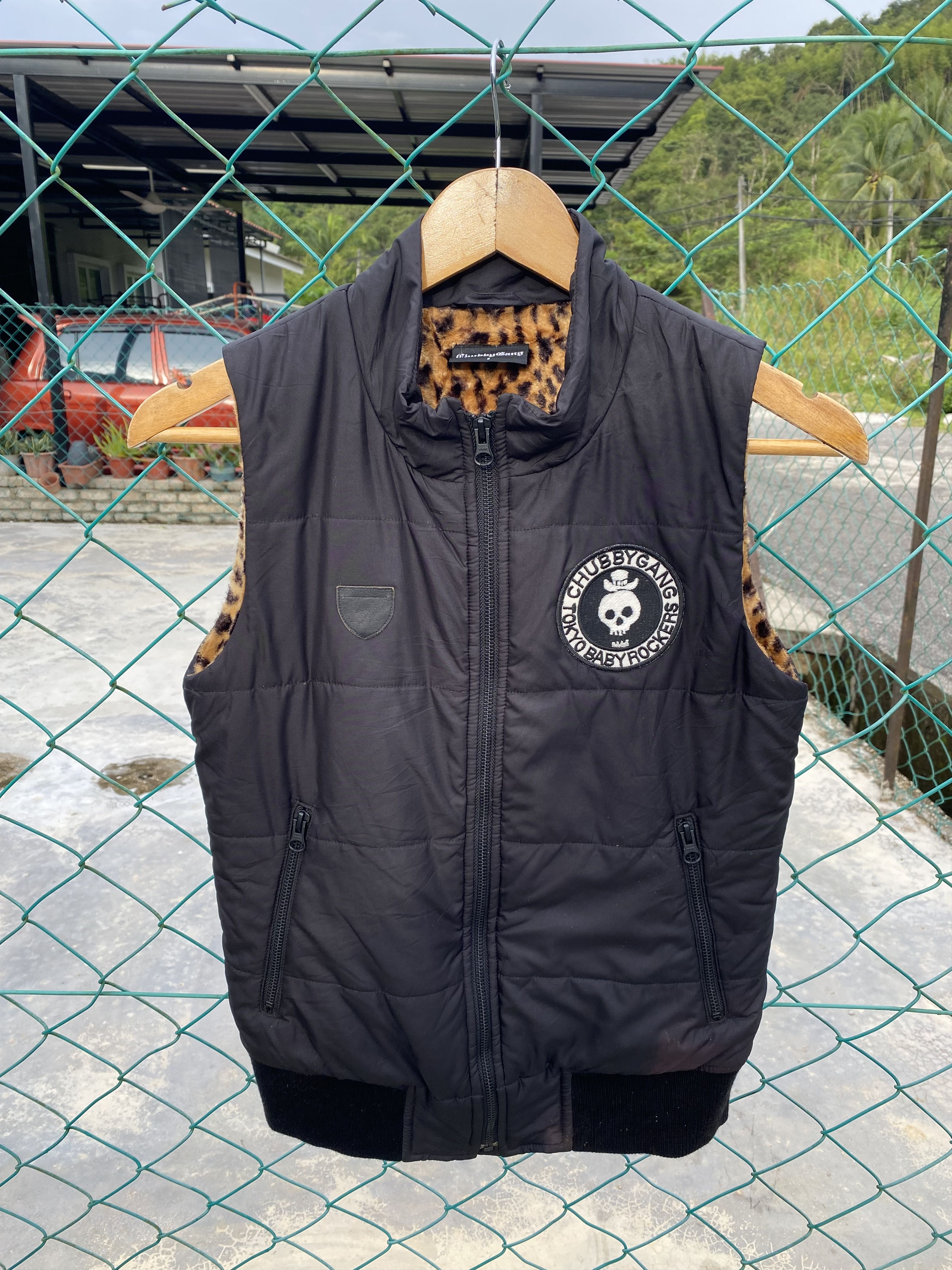 Seditionaries Chubby Gang Tokyo baby rockers sun faded leopard puffer vest Size S / US 4 / IT 40 - 1 Thumbnail