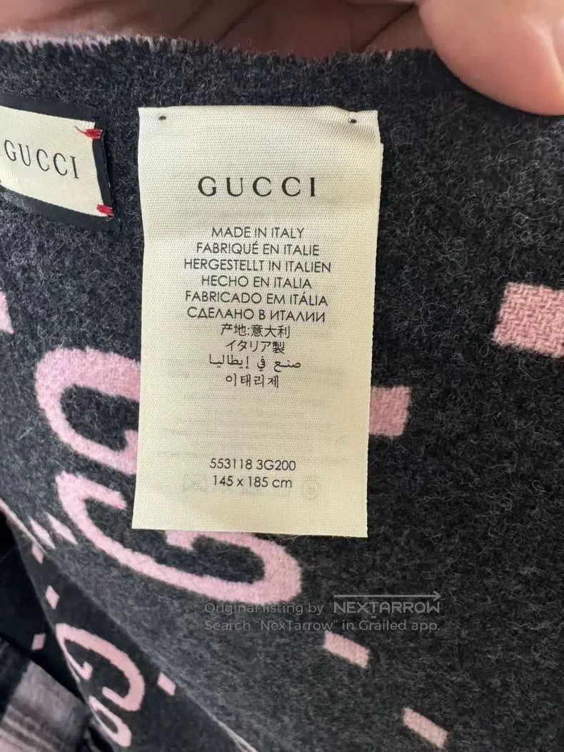 Gucci Gucci Woollen double-sided cloak coat Size ONE SIZE - 5 Thumbnail