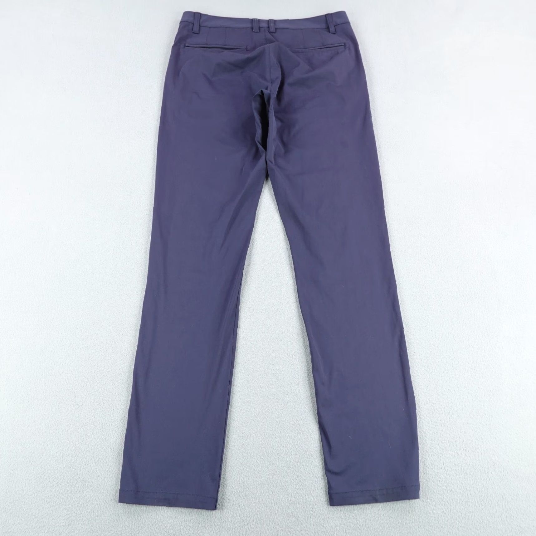 Rhone Rhone Pants Mens 31 Blue Commuter Slim Fit Straight Chino Performance Flex Size US 31 - 4 Thumbnail
