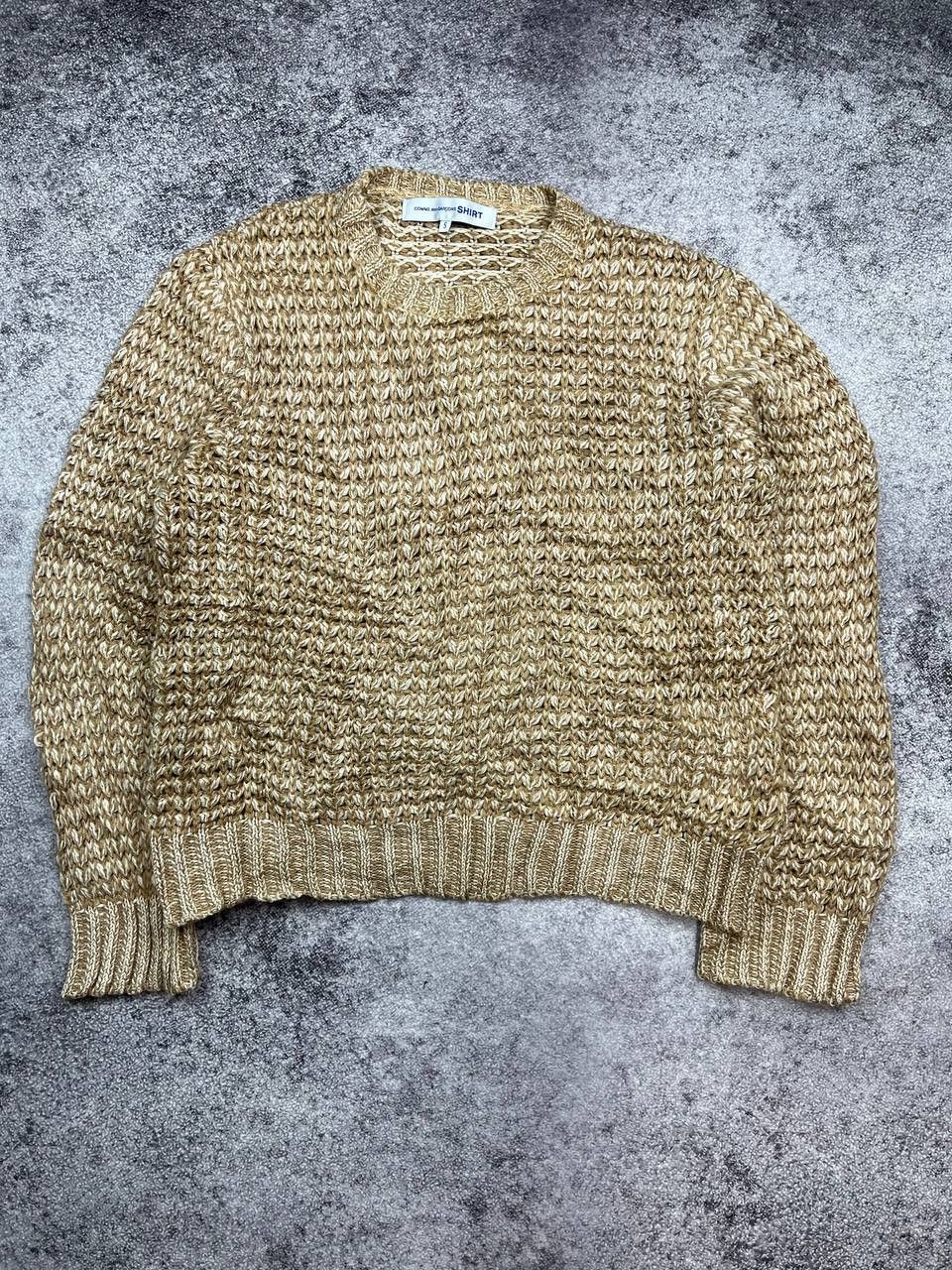 Comme des Garcons SHIRT Comme des Garcons Cable Knit Sweaters Size US S / EU 44-46 / 1 - 1 Thumbnail