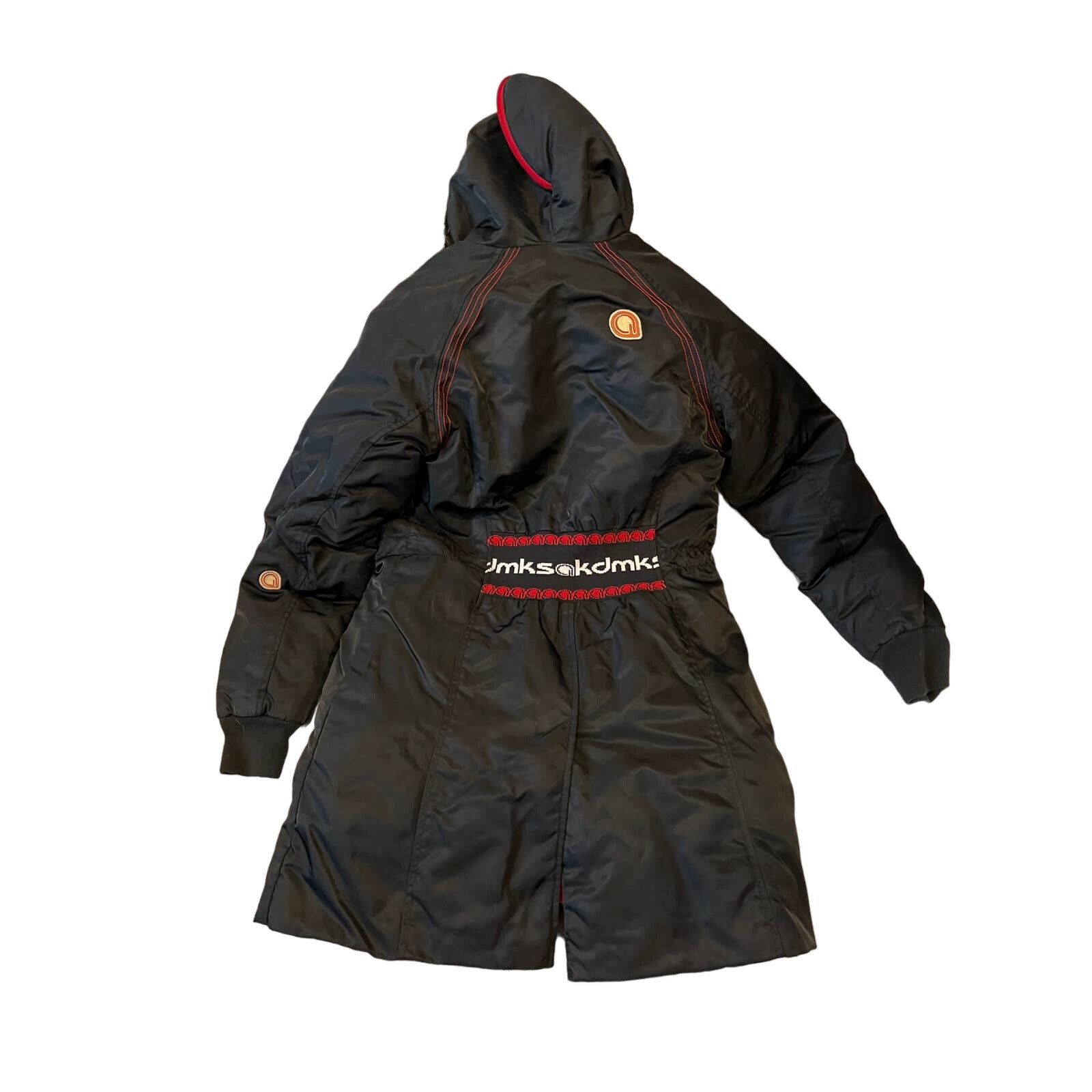 Akademiks akdmks Black Red Faux Fur Hooded Parka Mens S Size US S / EU 44-46 / 1 - 3 Thumbnail