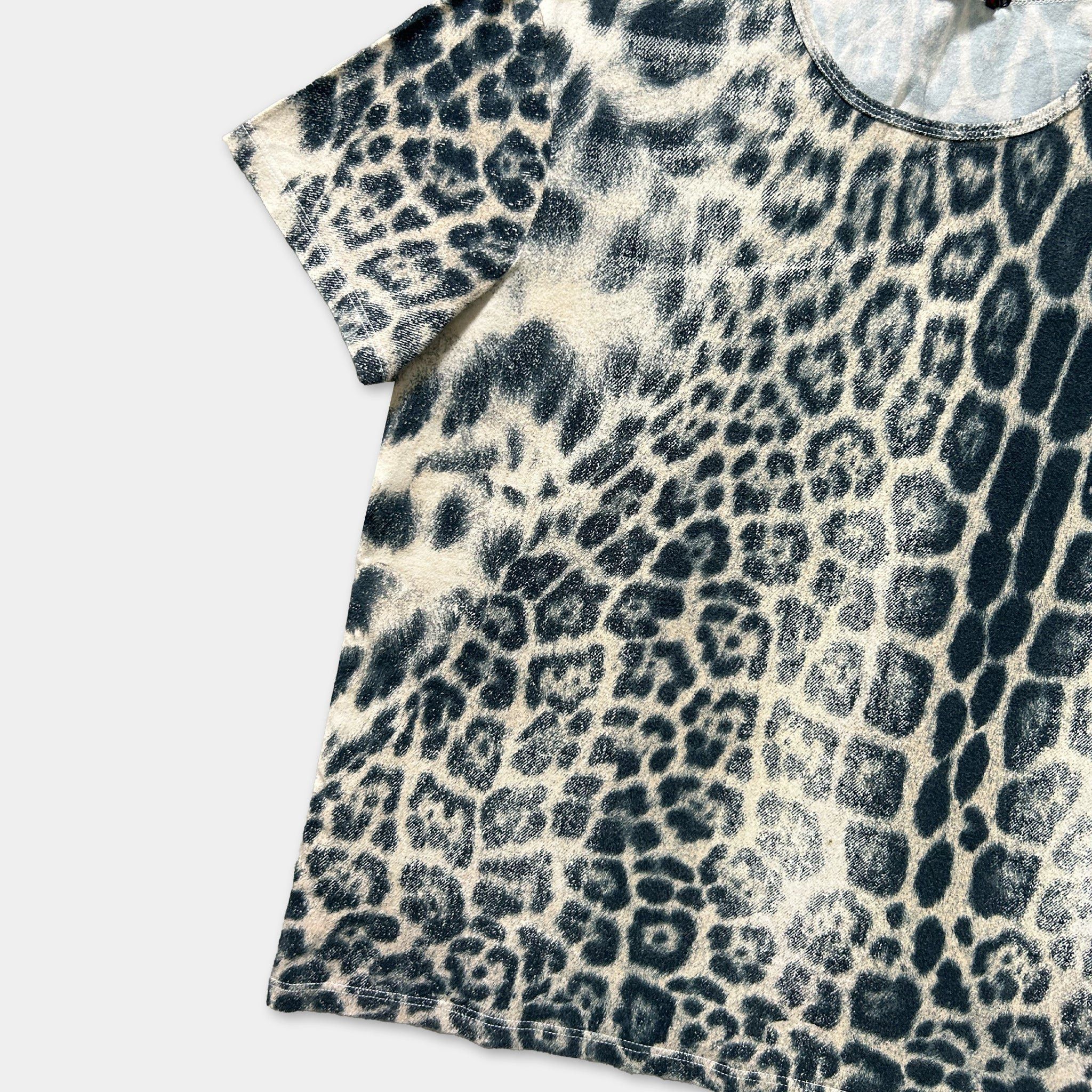 Roberto Cavalli Roberto Cavalli Leopard Print Tee Size S / US 4 / IT 40 - 3 Thumbnail
