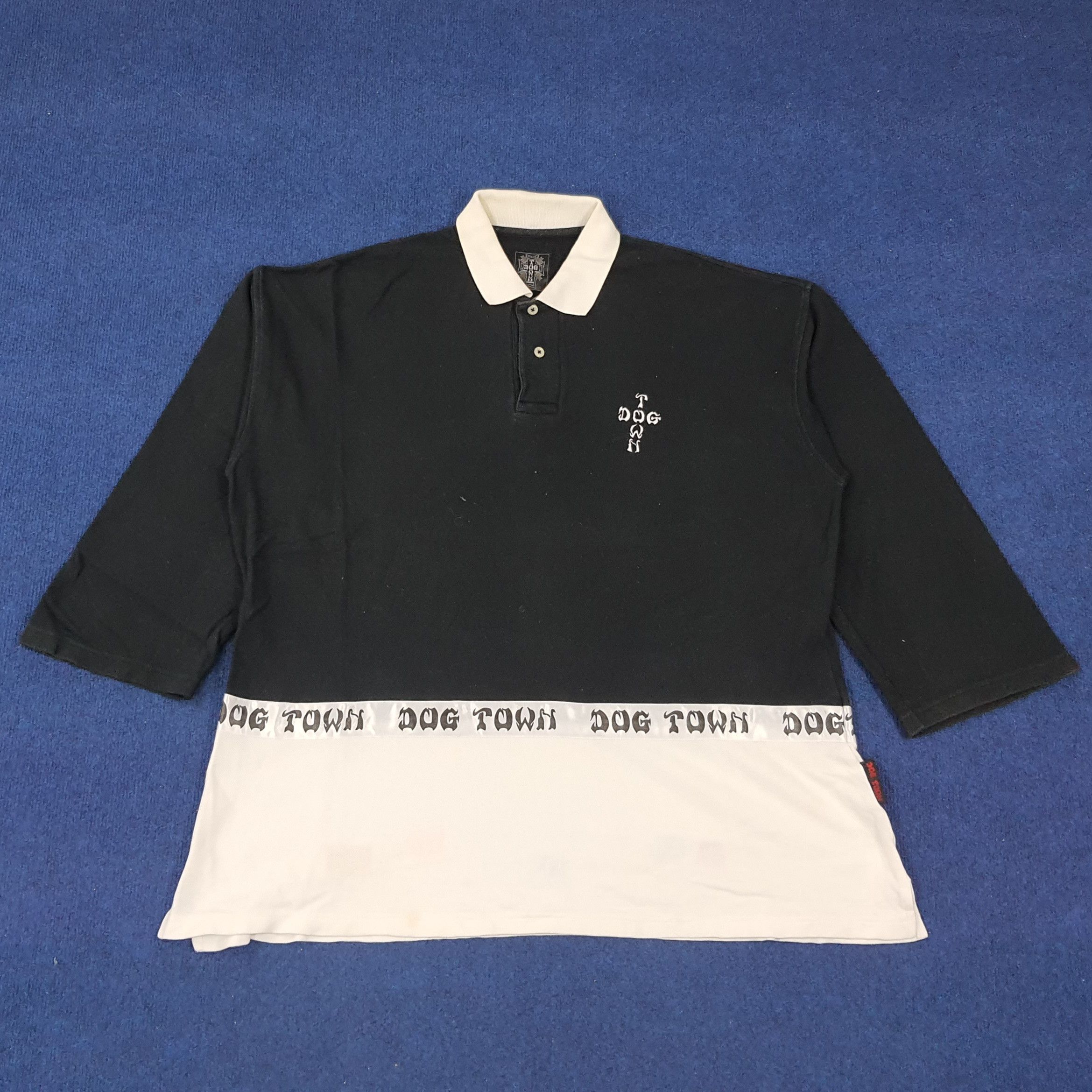 Vintage Vintage Dog Town Long Sleeve Polo Shirt Size US XXL / EU 58 / 5 - 1 Thumbnail