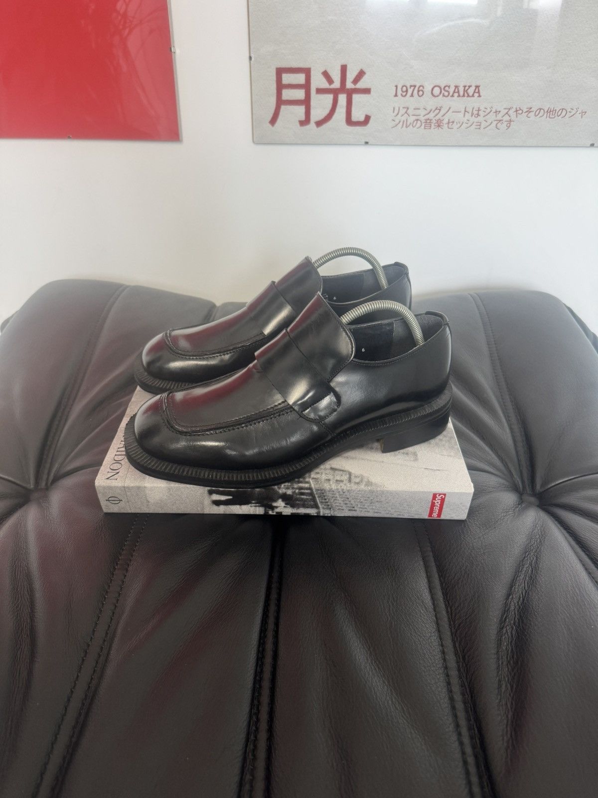 Leather Rare Vintage Avant Garde Platform Derby Boots Grail Loafers Size US 7 / EU 40 - 1 Thumbnail
