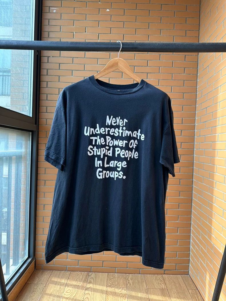 Vintage VintageTee 90s slogan tee 2505-Nextarrow Size US XL / EU 56 / 4 - 1 Thumbnail