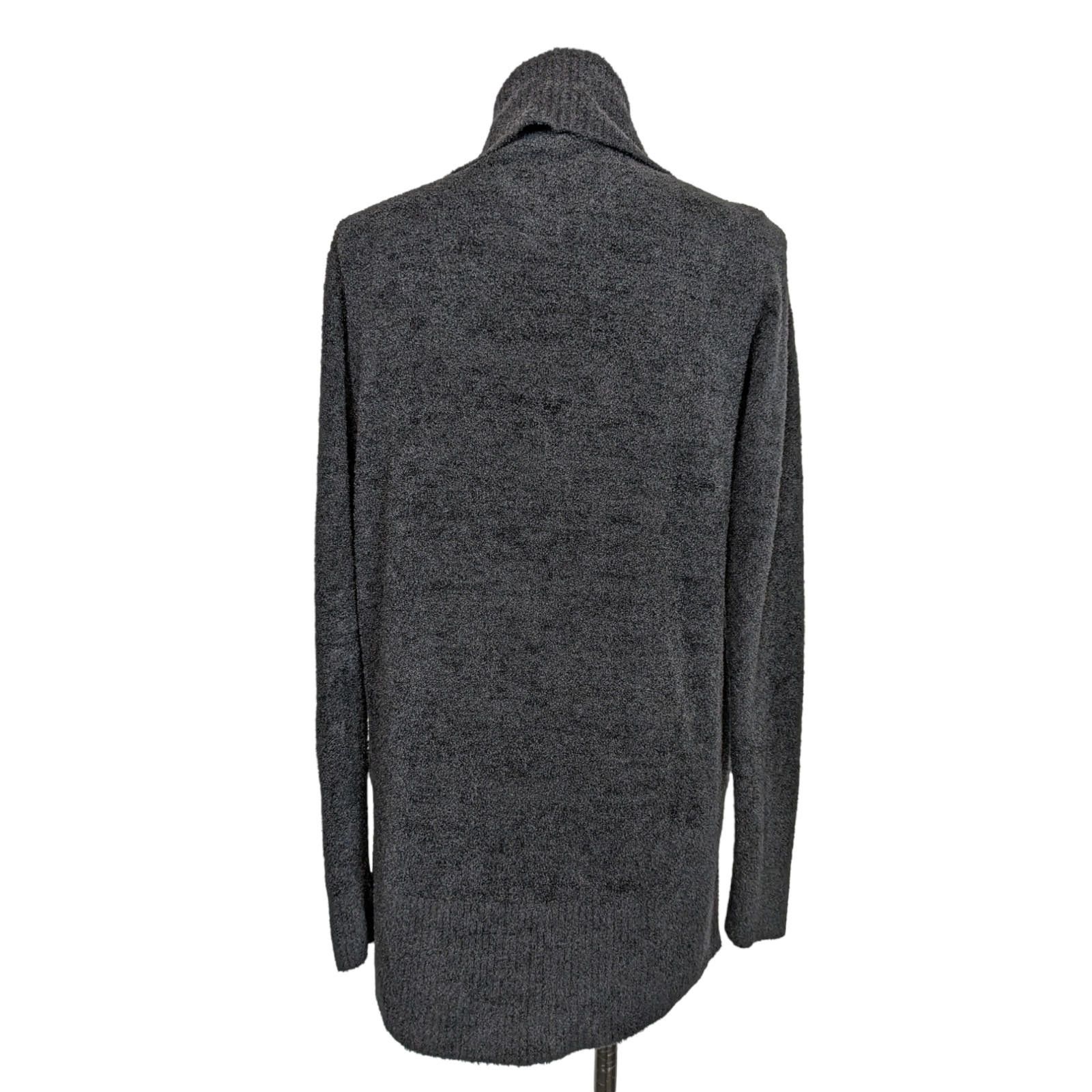 Other Barefoot Dreams CozyChic Lite Circle Cardi Black Sz XS Size XS / US 0-2 / IT 36-38 - 4 Thumbnail