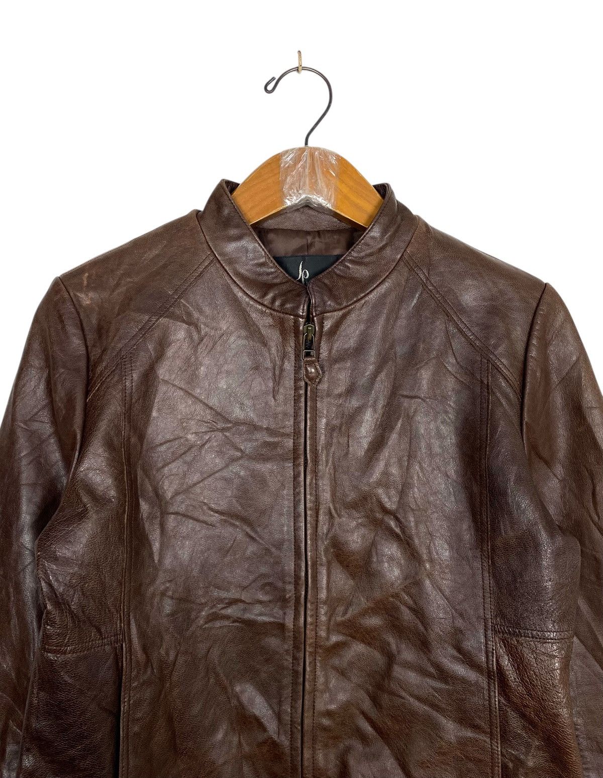 Japanese Brand Rare‼️ Jeu de Paume Sheepskin Leather Jacket Size XS / US 0-2 / IT 36-38 - 4 Thumbnail