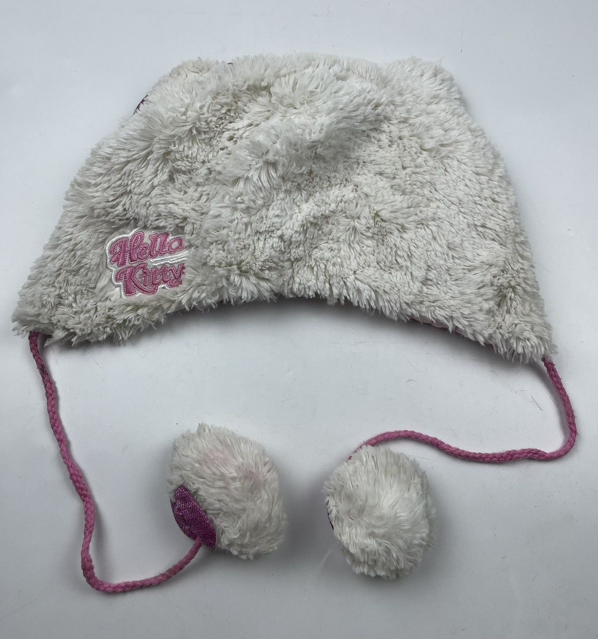 Anime hello kitty beanie hat winter hat Size ONE SIZE - 6 Thumbnail