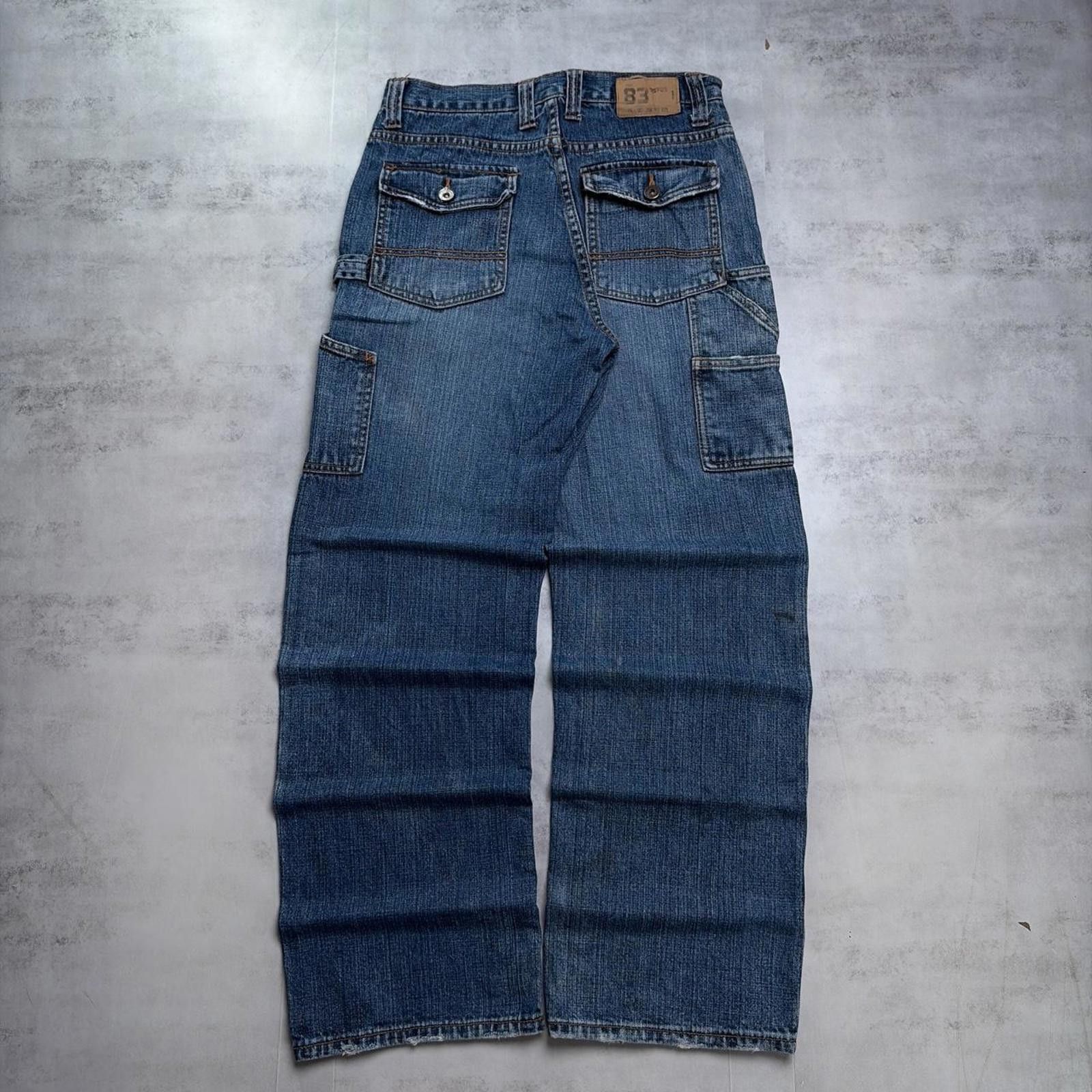 Other Y2K Blue Plugg Grunge Baggy Skater Carpenter Denim Jeans Size US 34 / EU 50 - 1 Thumbnail