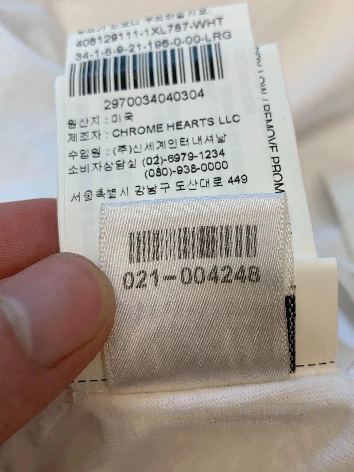 Chrome Hearts Chrome Hearts Orange Sword Print T. Size US L / EU 52-54 / 3 - 8 Thumbnail