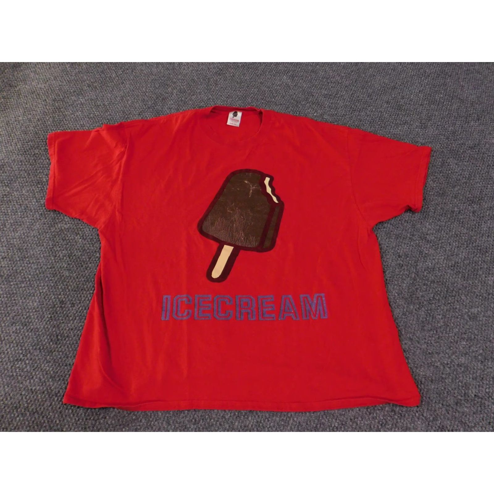 Billionaire Boys Club Billionaire Boys Club Icecream Shirt Mens 2XL Red Graphic Print Crew Neck Short Sleeve Cotton USA Size US XXL / EU 58 / 5 - 2 Thumbnail