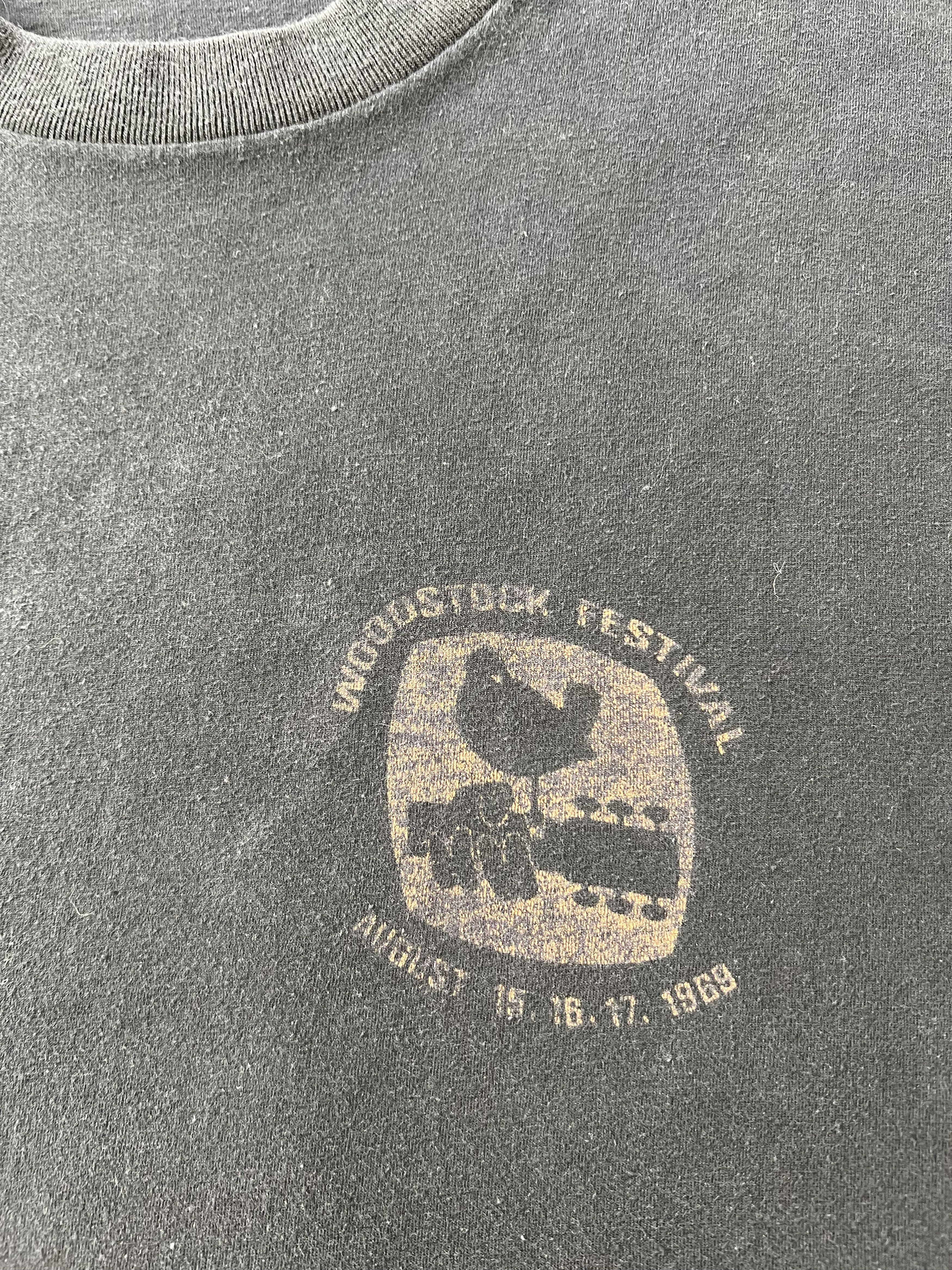 Band Tees Vintage 90s Woodstock Festival 1969 Jimi Hendrix The Who Tee Size US M / EU 48-50 / 2 - 7 Thumbnail