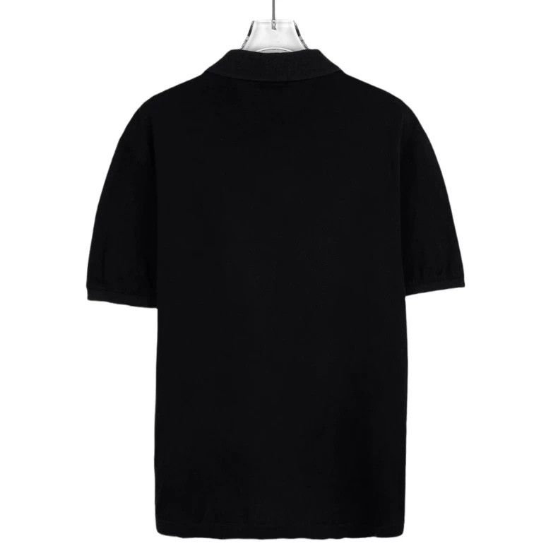 Louis Vuitton Louis Vuitton Black logo embroidered cotton one-breasted p Size US M / EU 48-50 / 2 - 2 Thumbnail