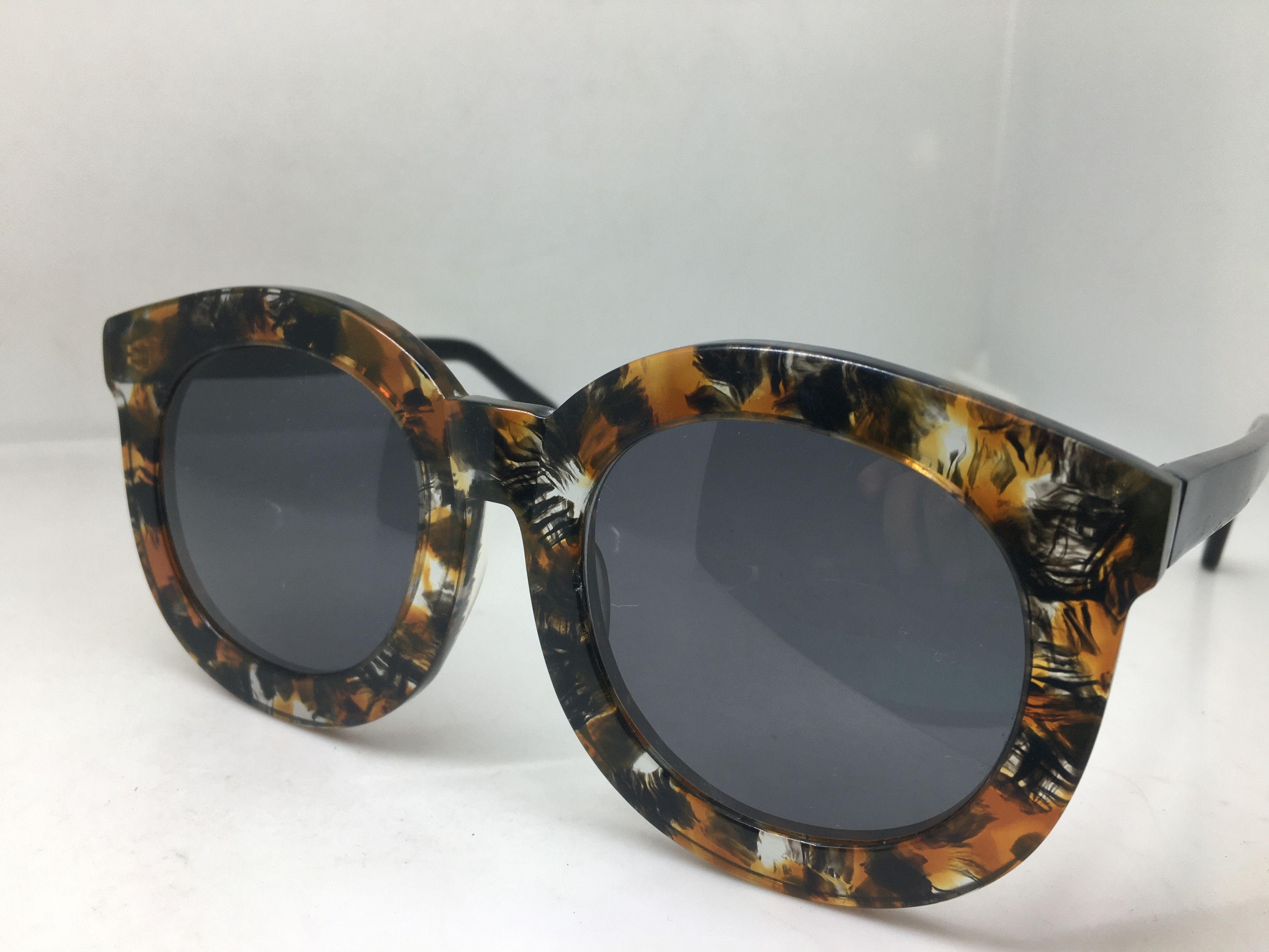 Vintage Vinatge Oversize Handmade Acetate Sunglasses Diva Girls Size ONE SIZE - 3 Thumbnail