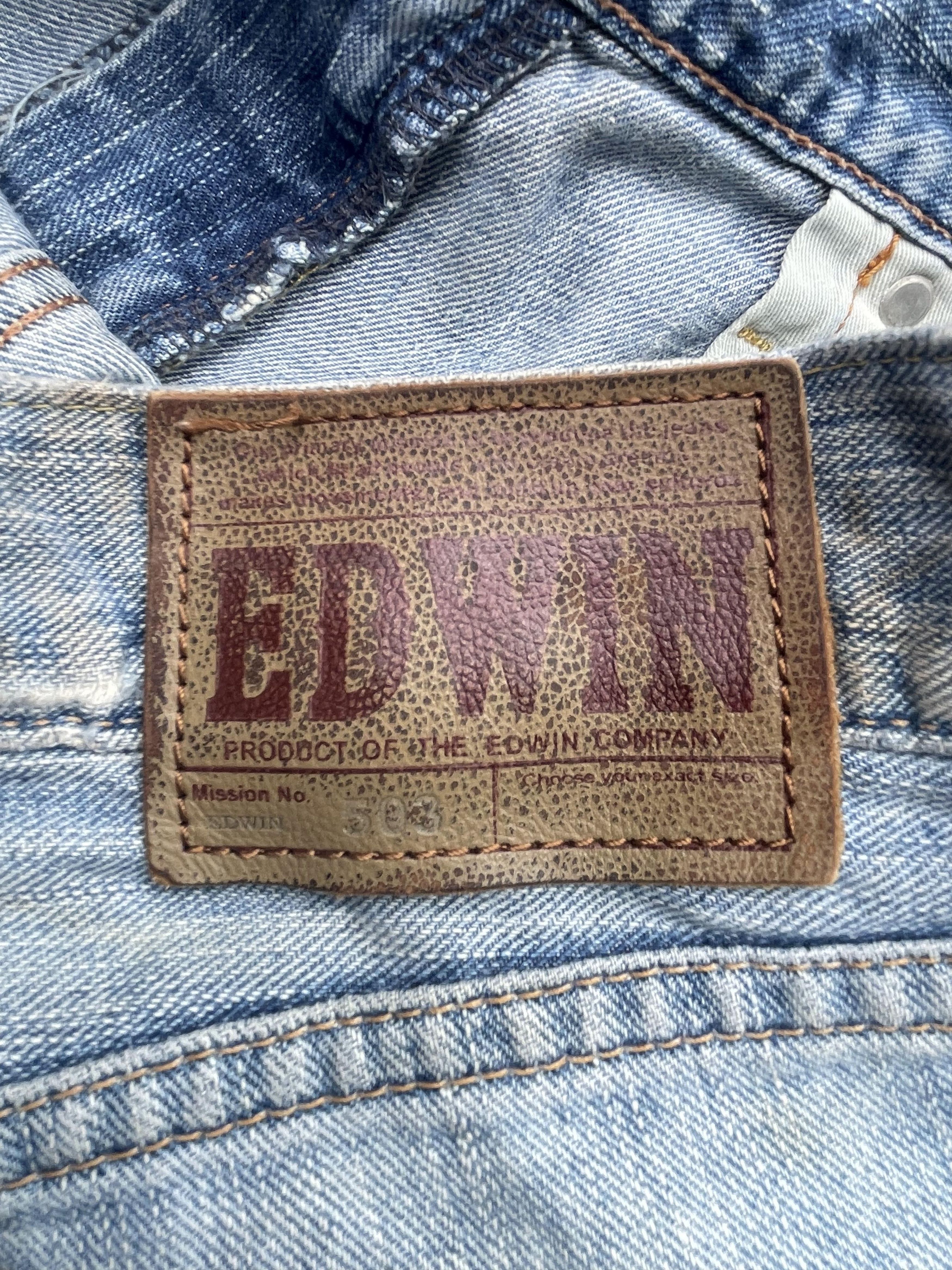 Edwin Vintage Edwin 503 Denim Short RedTab Size US 34 / EU 50 - 7 Thumbnail