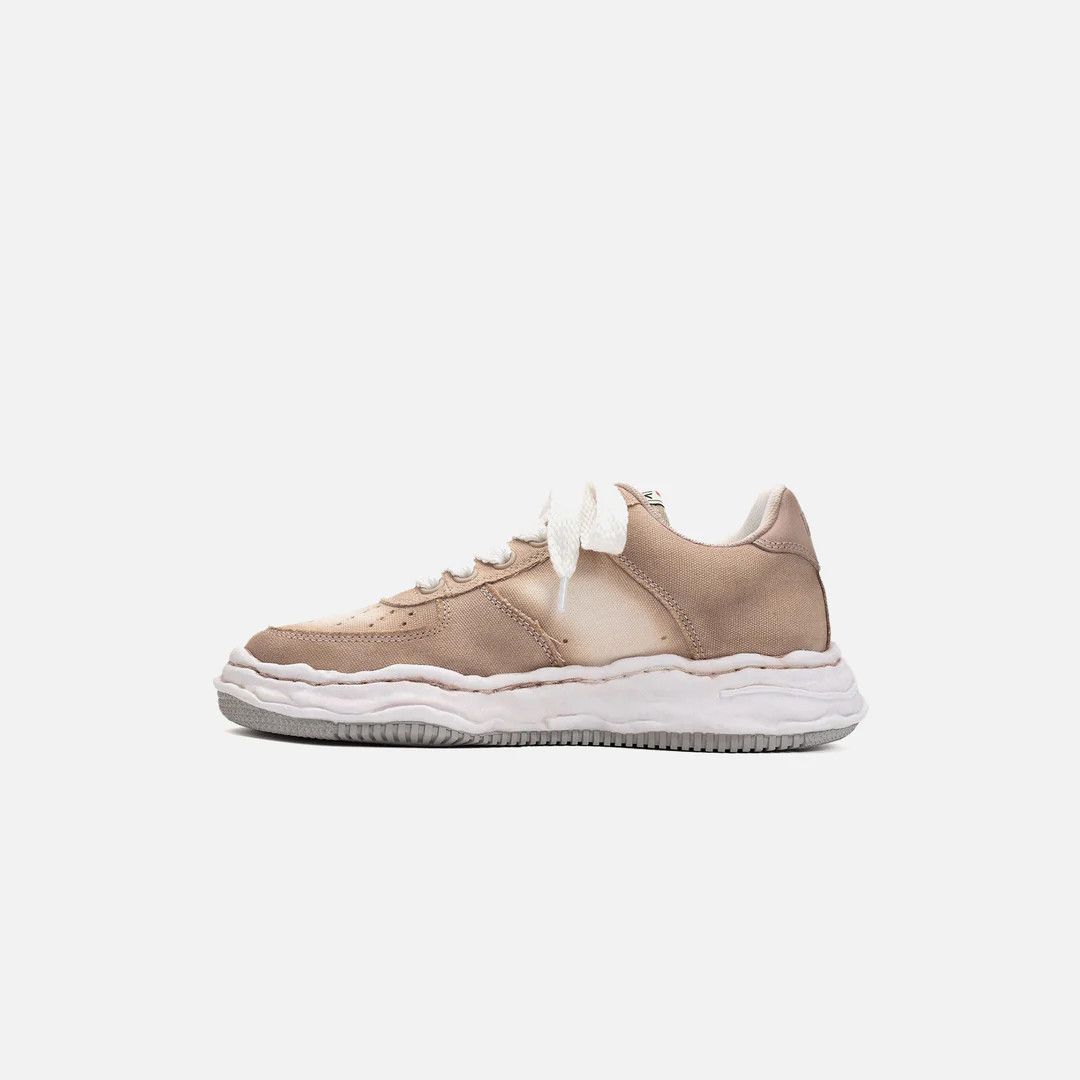 Maison MIHARA YASUHIRO o1mle0924 Canvas Low-Top Sneakers in Brown Size US 6 / EU 39 - 3 Thumbnail