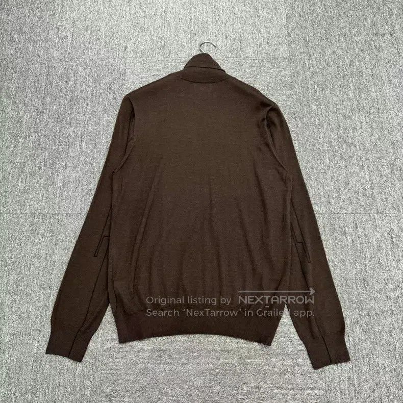 Hermes Hermes Striped Cashmere Knit Top Size US XL / EU 56 / 4 - 5 Thumbnail