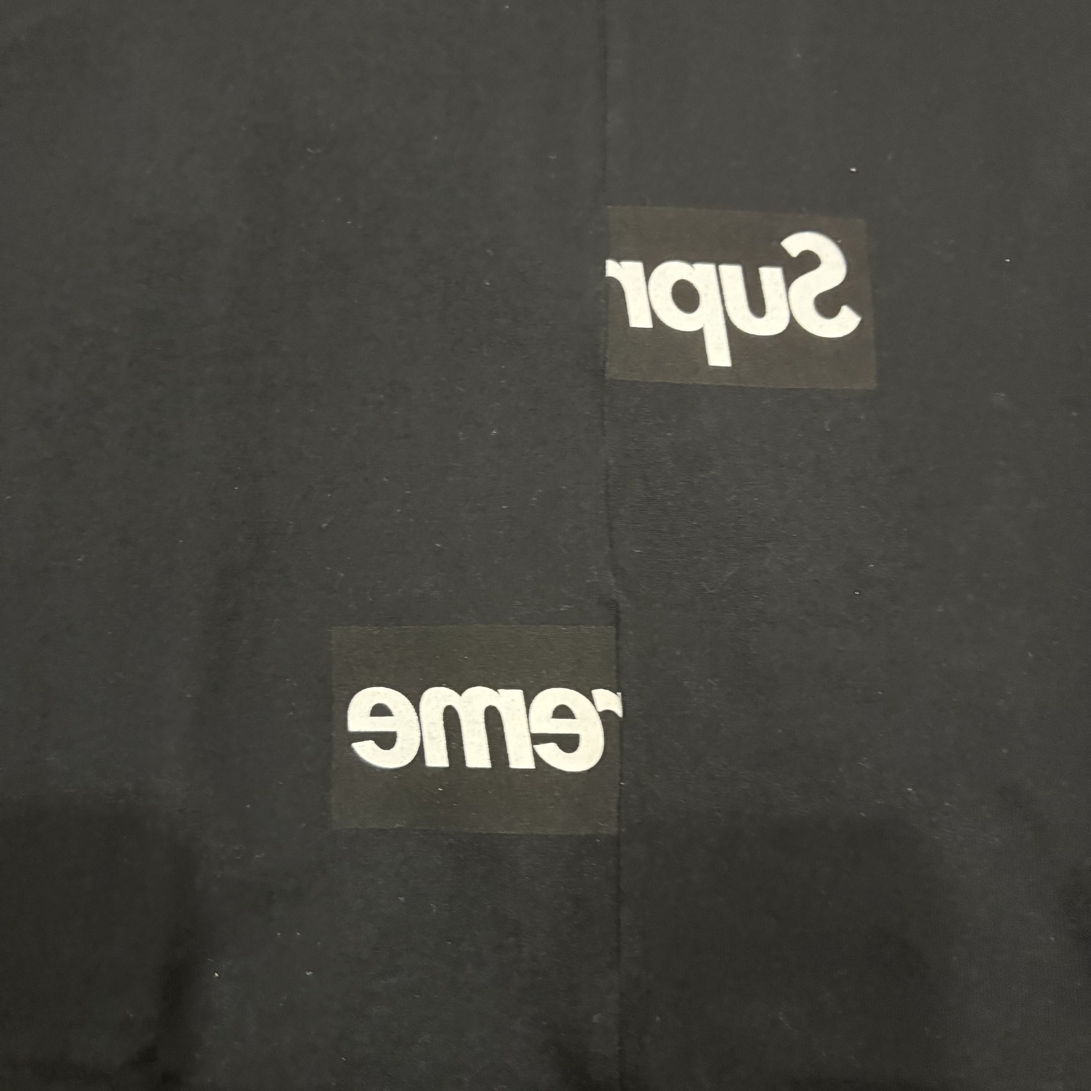 Comme des Garcons SHIRT × Supreme Supreme x Comme des Garcons Split Box Logo T-Shirt Size US XL / EU 56 / 4 - 2 Thumbnail