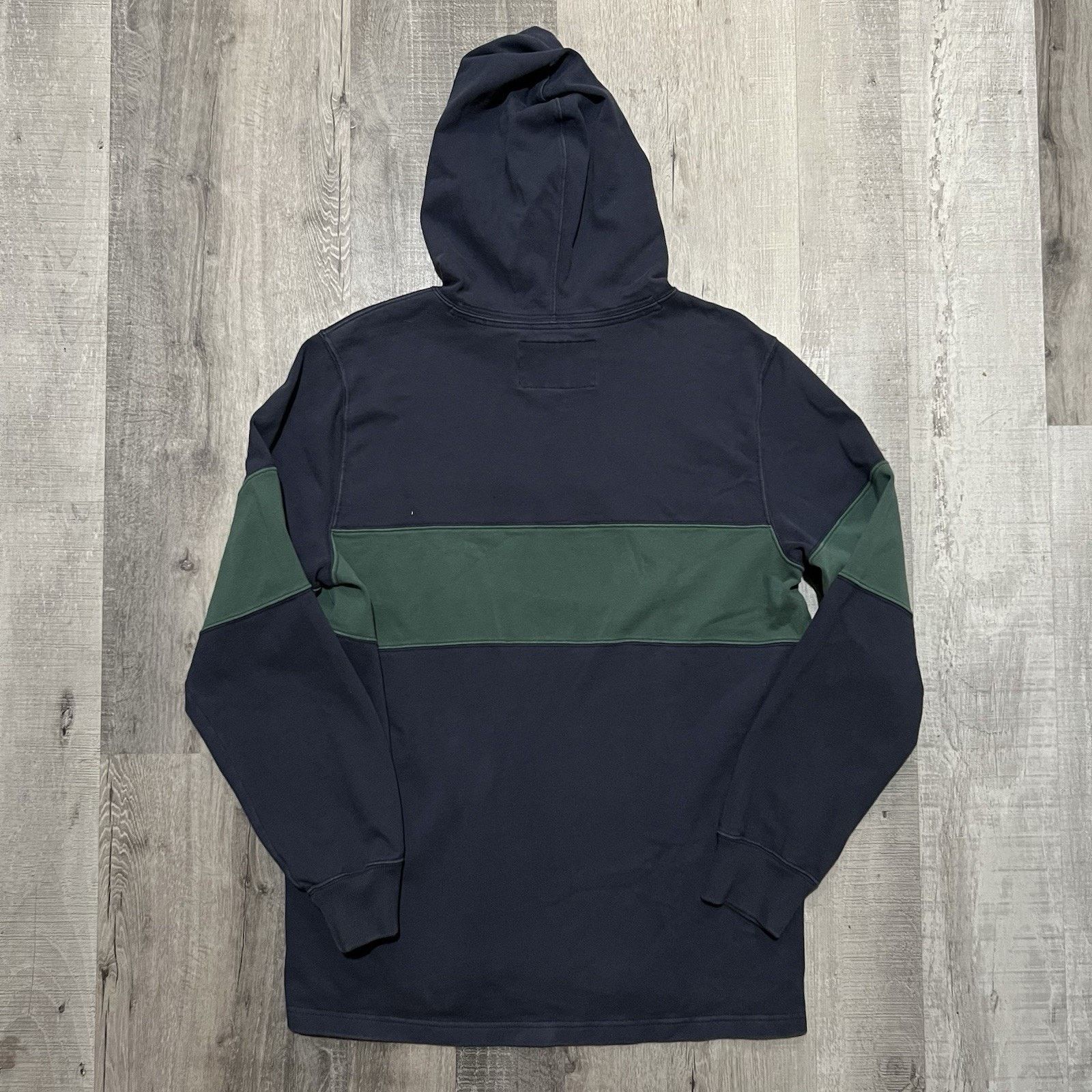 Abercrombie & Fitch Abercrombie & Fitch Rugby Cloth Sweatshirt Blue Green Hoodie Size US XL / EU 56 / 4 - 2 Thumbnail
