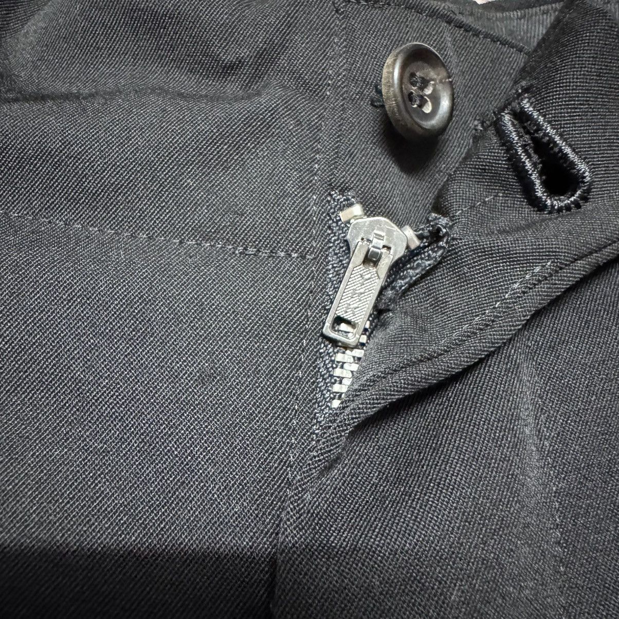 Yohji Yamamoto Vintage Yohji Yamamoto LQ Black Wool Baggy Pants Size US 34 / EU 50 - 16 Thumbnail