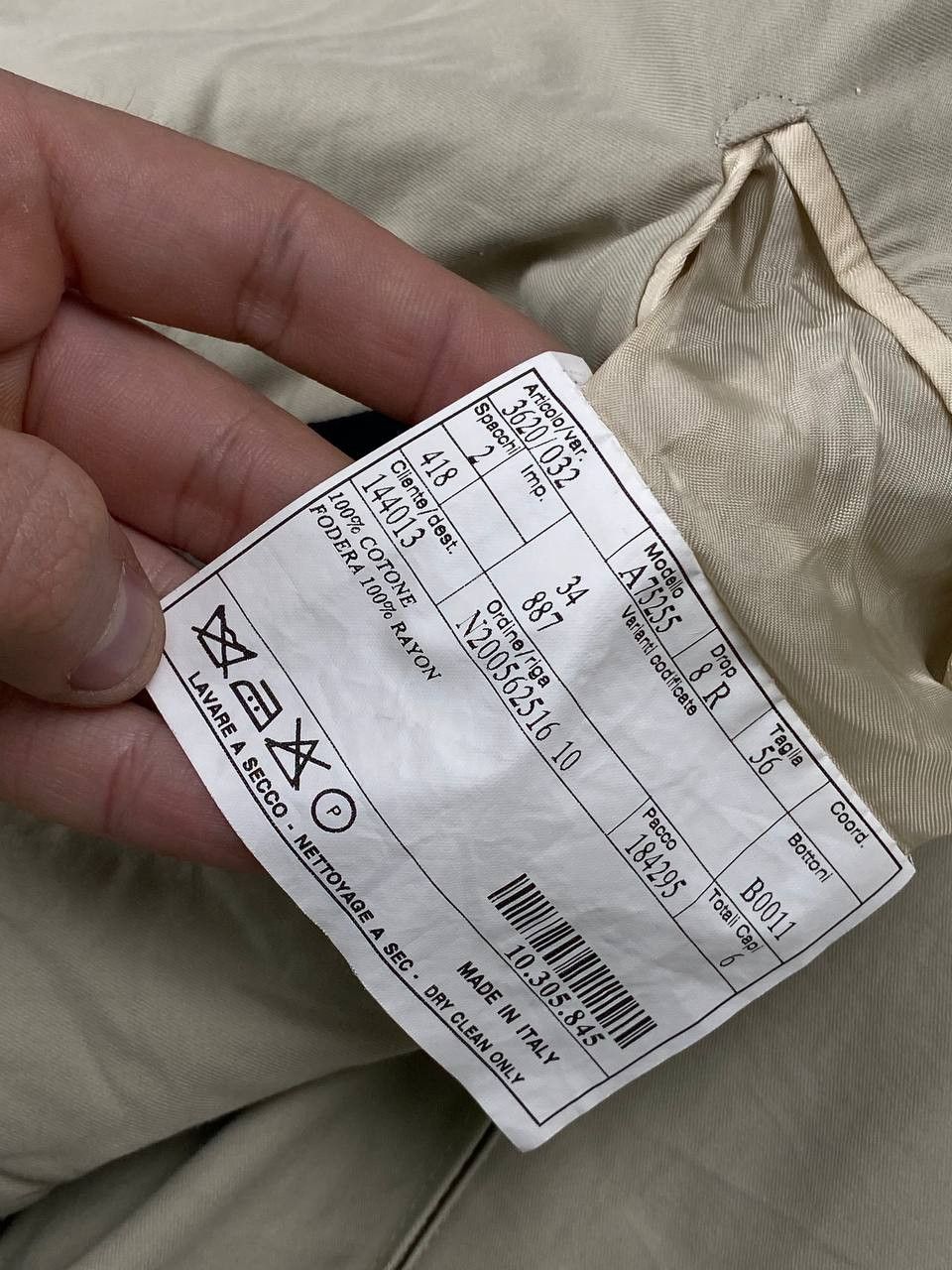 Burberry Vintage Burberry Classic Suit Blazer And Pants Men Size 56 Size 46R - 6 Thumbnail