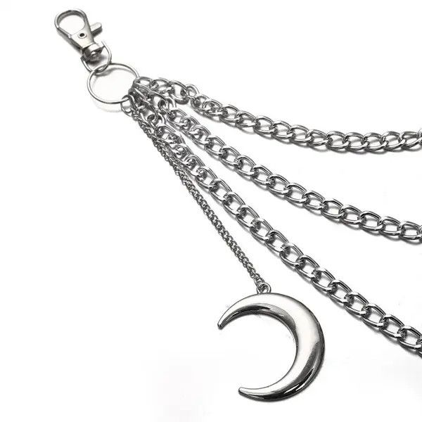 Jewelry Triple Layer Croissant Pant Chain Size ONE SIZE - 6 Thumbnail