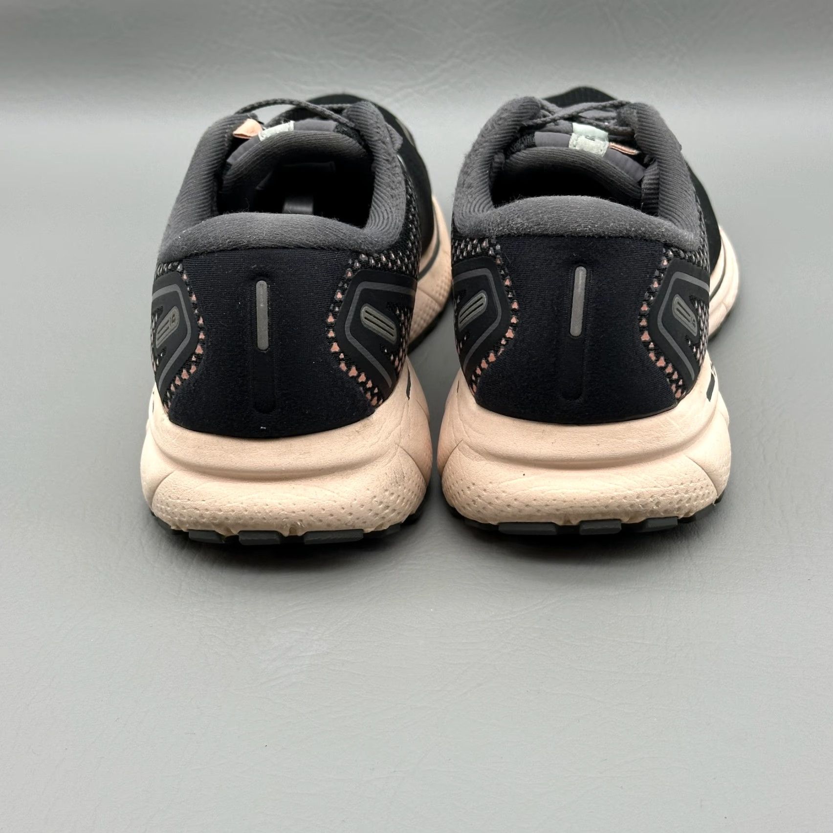 Brooks Brooks Ghost 14 Black Peach Women's Running Athletic 9 B Shoe Sneaker Adult Women 1203561B026 Size US 9 / IT 39 - 2 Thumbnail