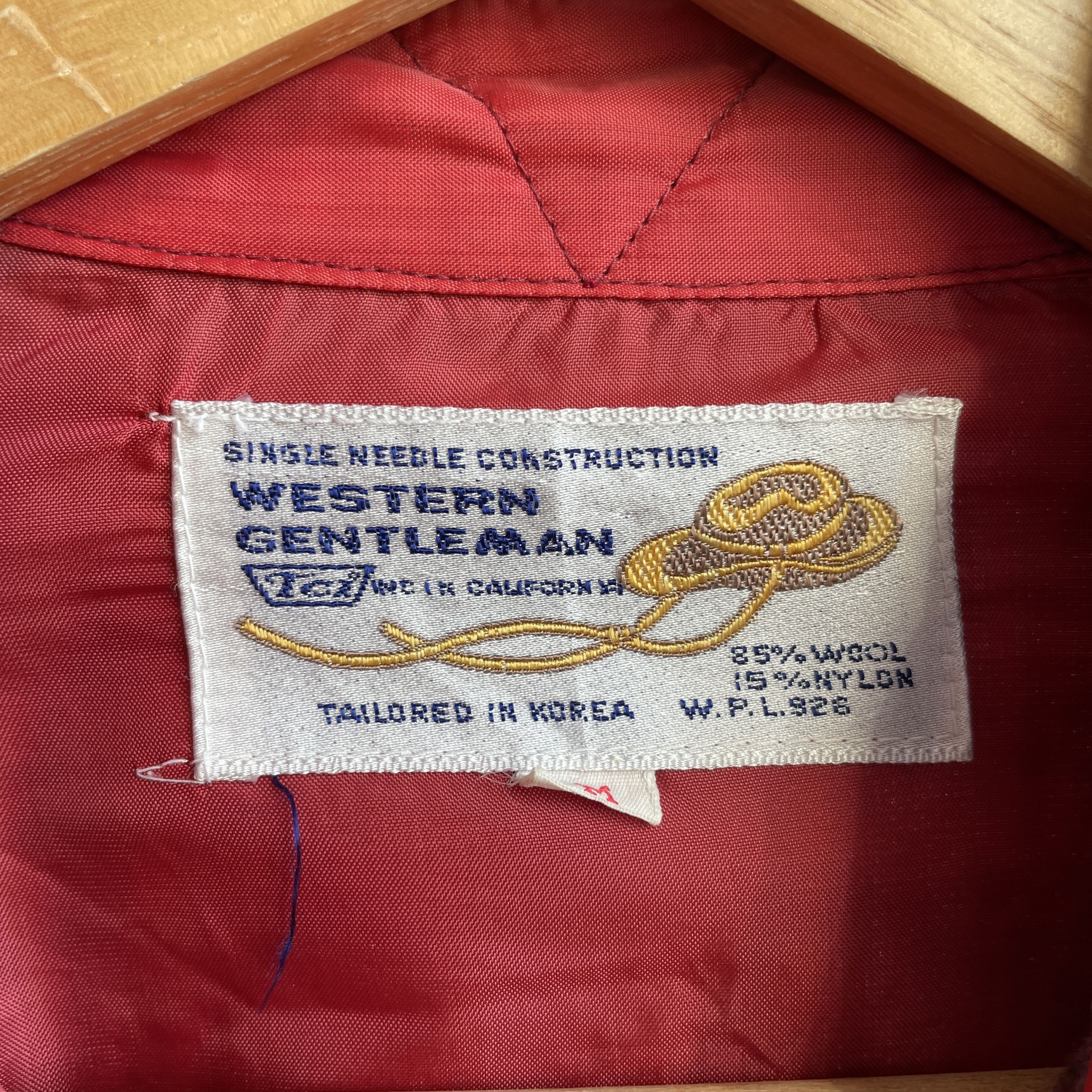 Vintage Western Gentelman VTG 70s Plaid Flannel Loop Collar Shirt Size US M / EU 48-50 / 2 - 6 Thumbnail