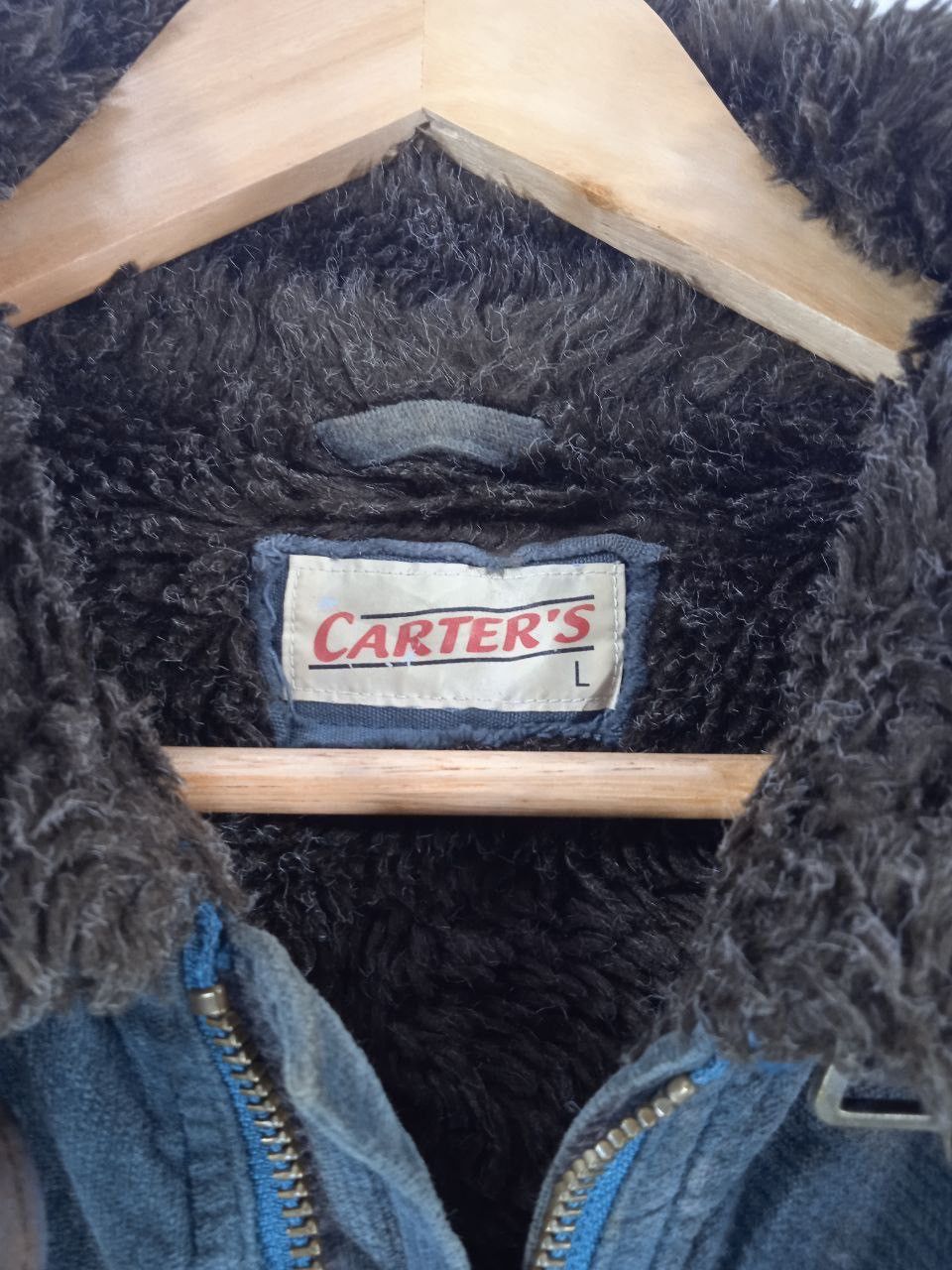 Carter's × If Six Was Nine Vintage Sunfaded Carters Velvet Full Zipper Jacket Size US L / EU 52-54 / 3 - 5 Thumbnail