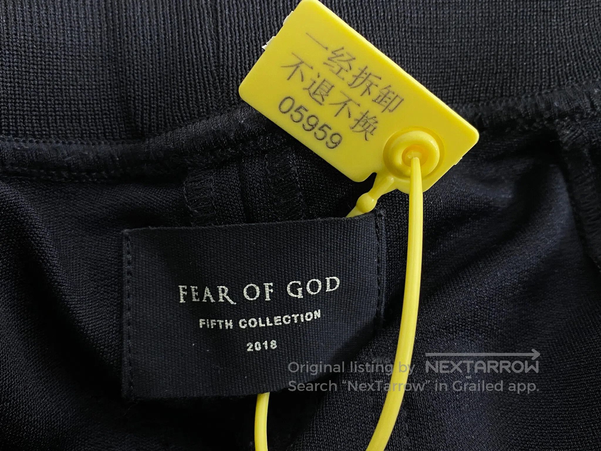 Fear of God FEAR OF GOD size S Buckle Black and White Sport Pants Size US 27 - 6 Thumbnail