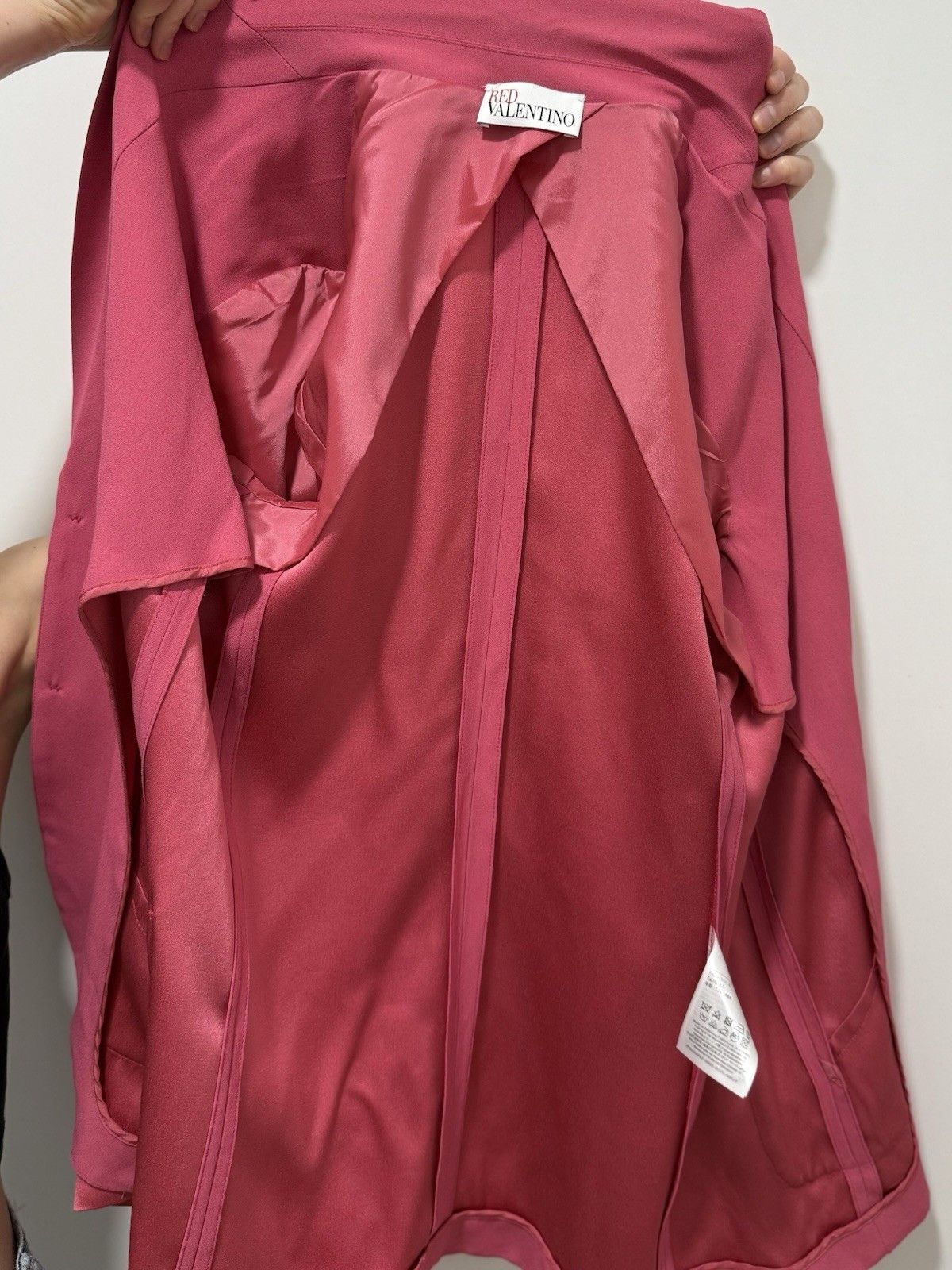 RED Valentino DDP Red Valentino Pink Blazer Acetate Viscose Jacket Size M / US 6-8 / IT 42-44 - 8 Thumbnail