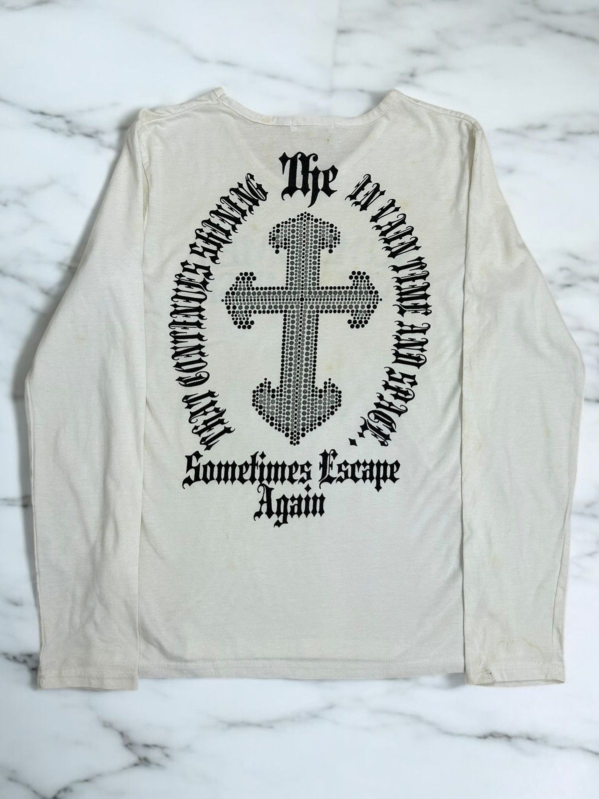 Affliction Semantic Design Japan Sometimes Under Music Sword Cross Size US S / EU 44-46 / 1 - 1 Thumbnail