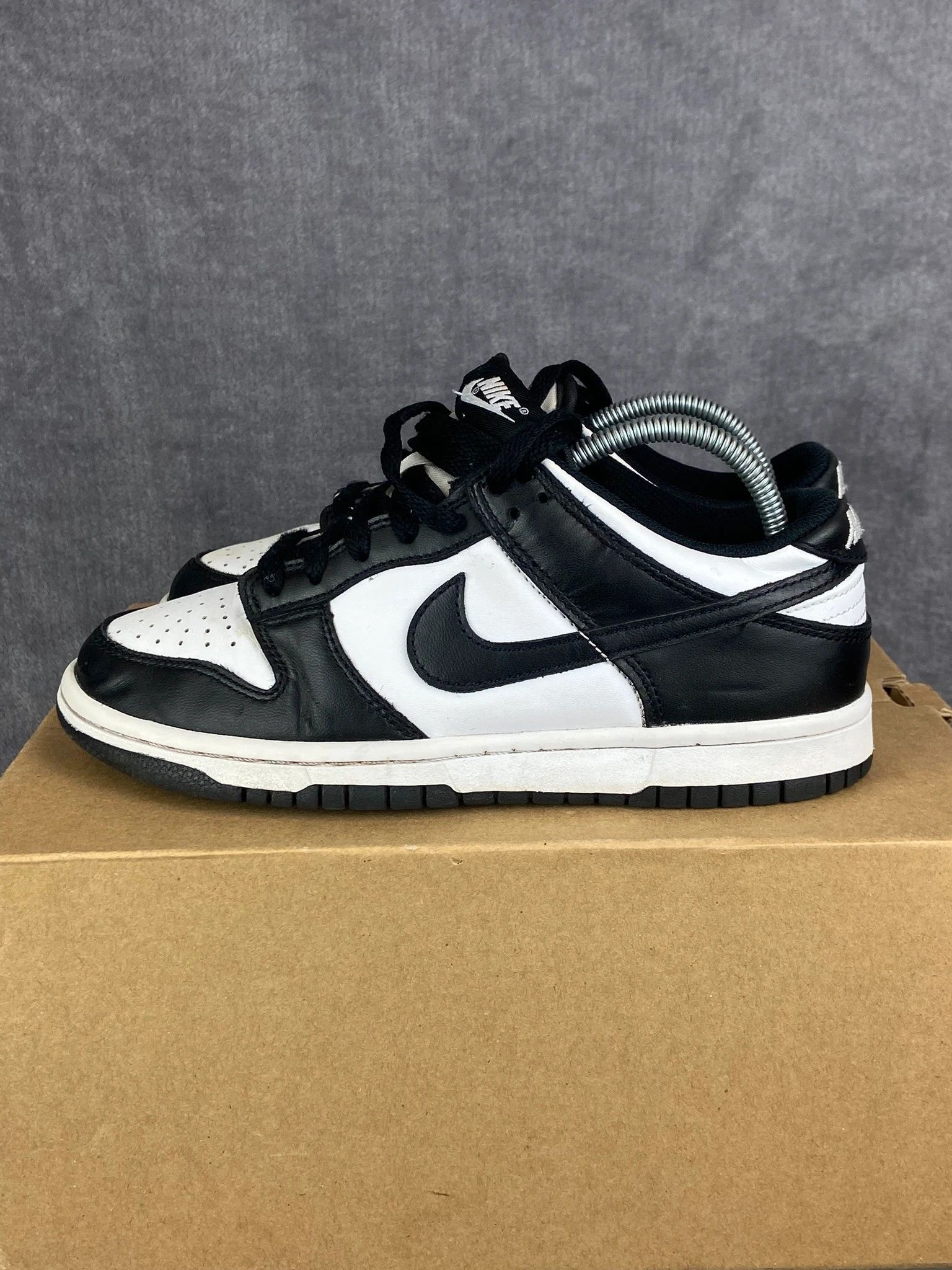 Nike Nike Dunk Low “Black White Panda” sneakers Size US 5 / EU 37 - 2 Thumbnail
