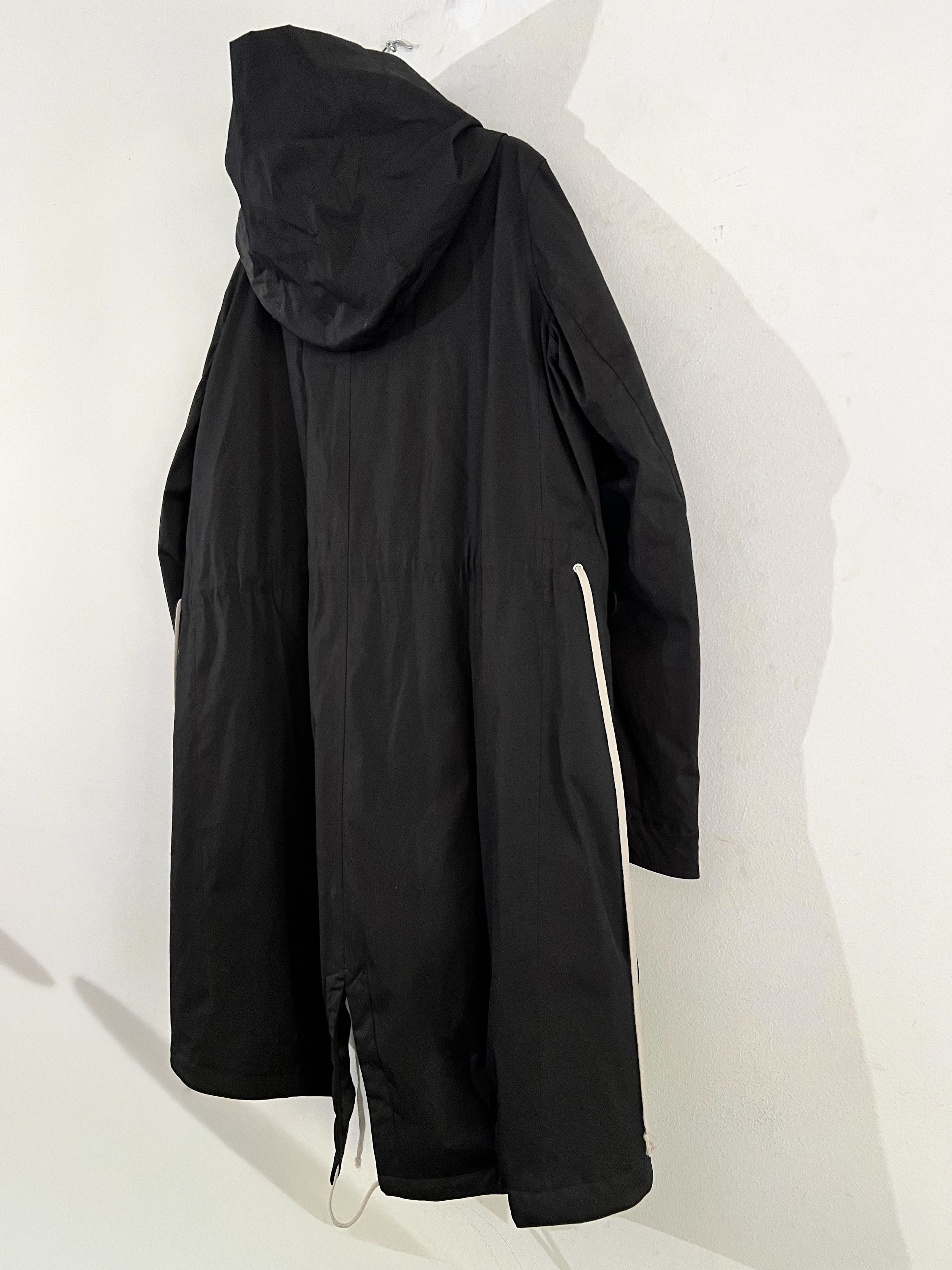 Rick Owens Rick Owens Bauhaus Fishtail Hooded Coat Size US L / EU 52-54 / 3 - 2 Thumbnail