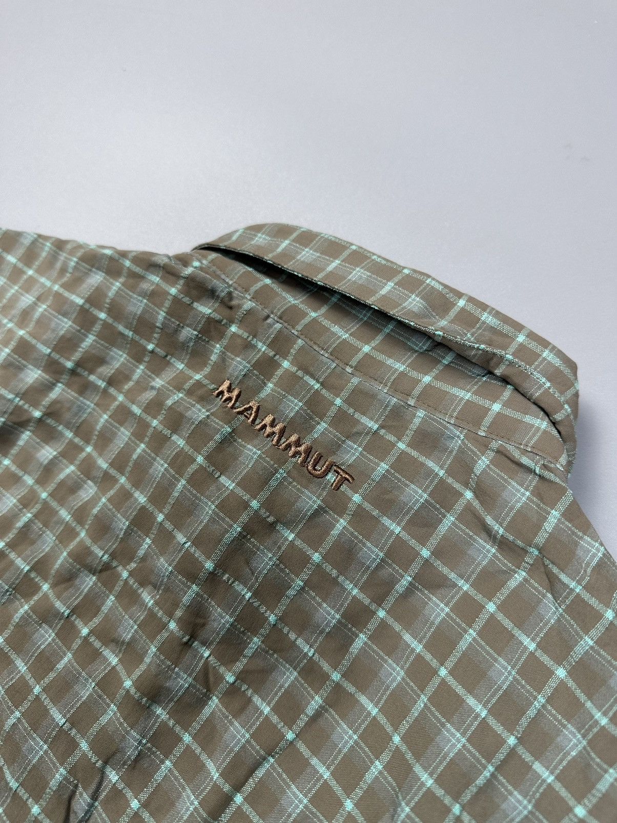 Mammut Outdoor Travel Button Shirt Checkered Mammut Size M / US 6-8 / IT 42-44 - 9 Thumbnail