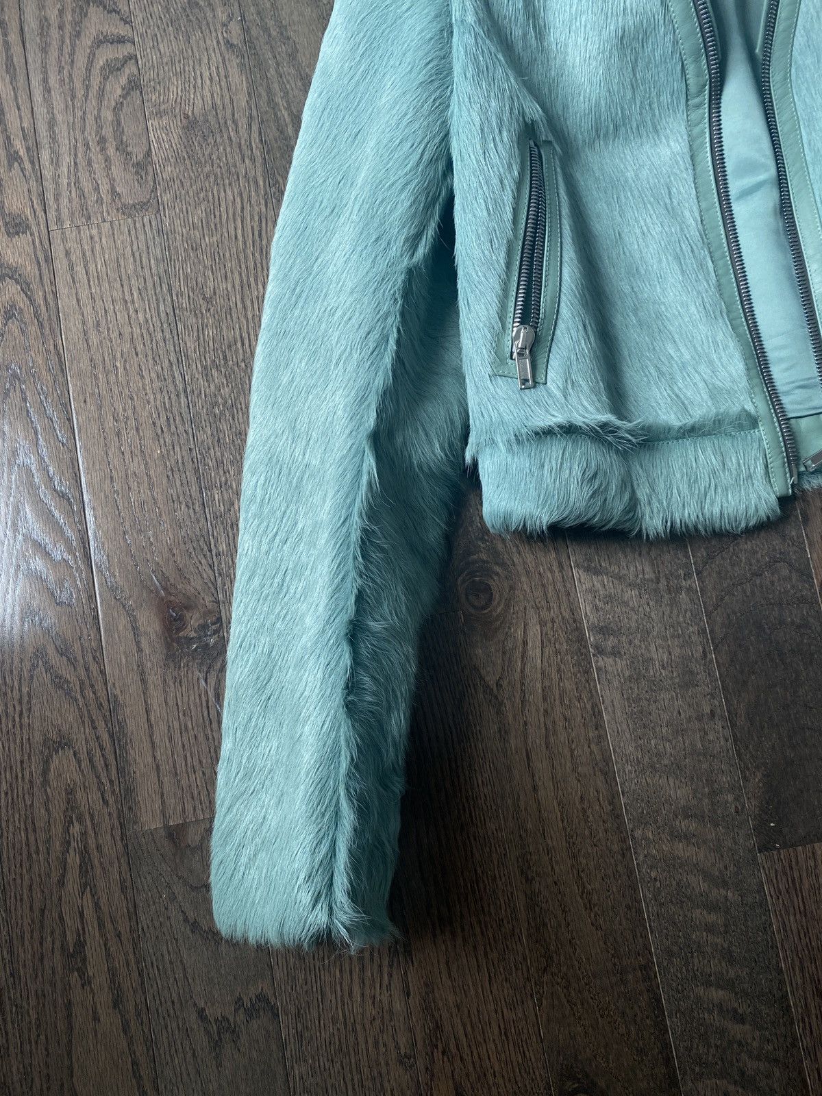 Rick Owens RICK OWENS FW22 TEC SHOULDERS KLAUS PONYHAIR COW FUR JACKET Size US L / EU 52-54 / 3 - 16 Thumbnail