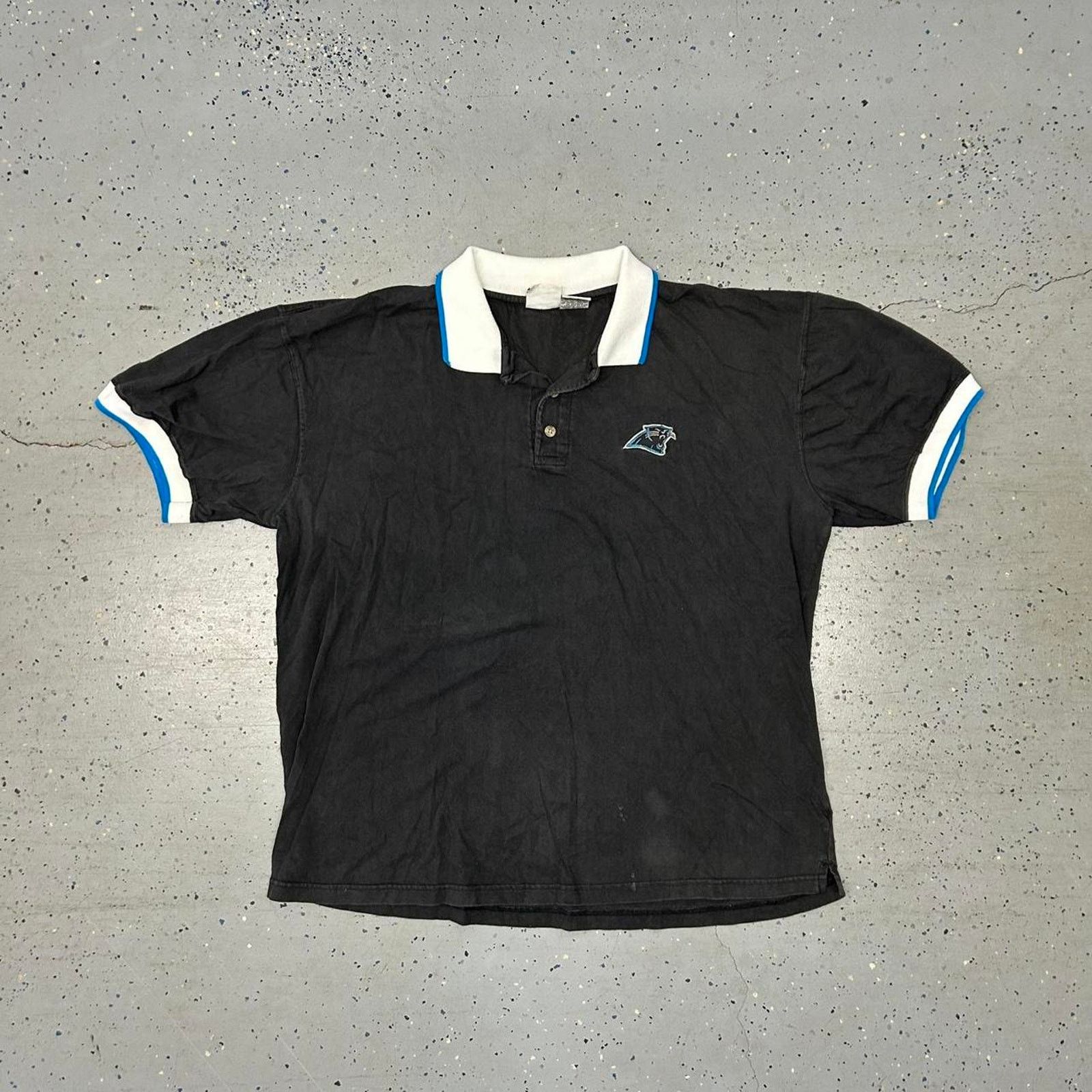 NFL 1999 Carolina Panthers Polo Shirt Size US XL / EU 56 / 4 - 1 Thumbnail