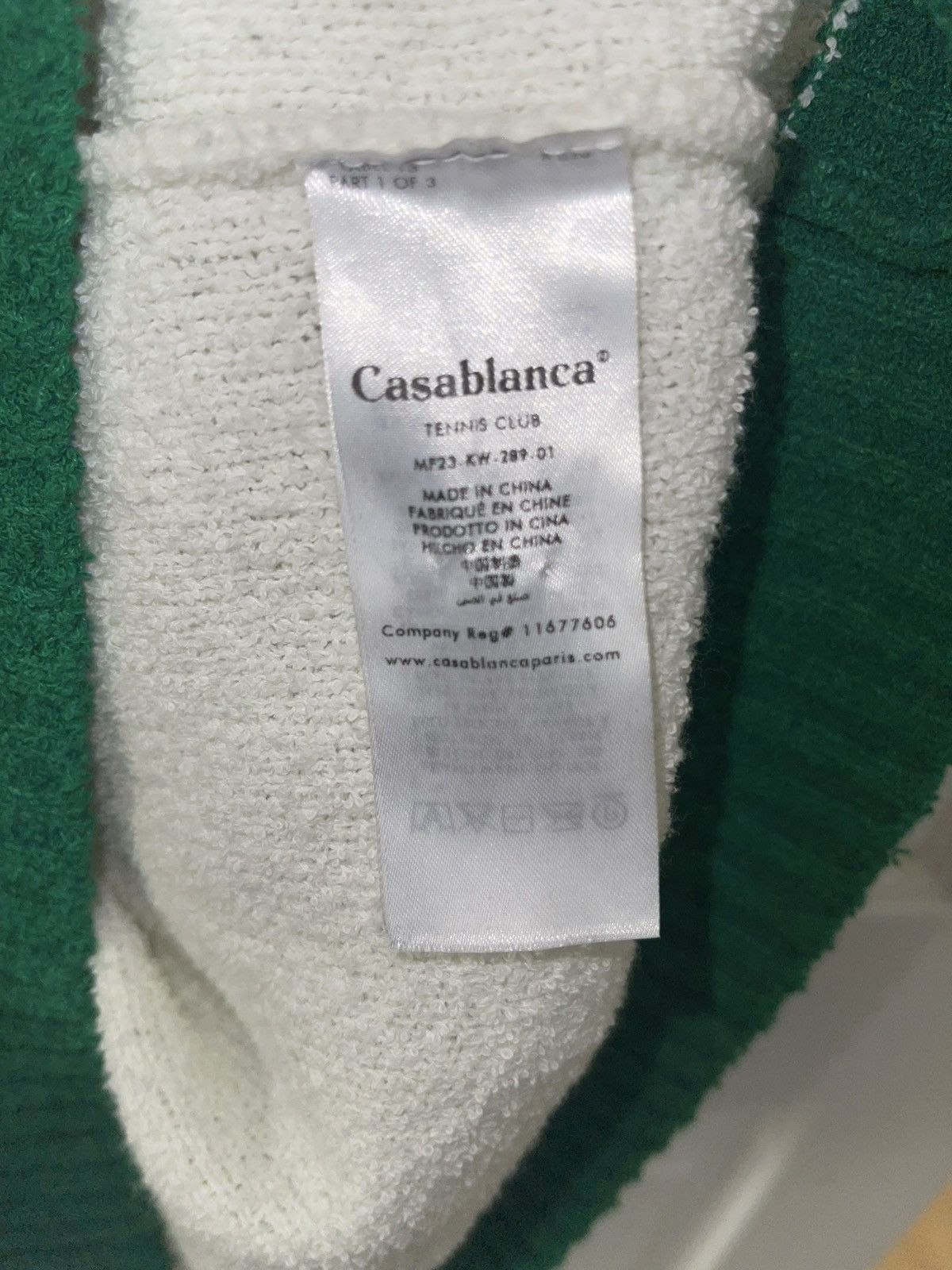 Casablanca CASABLANCA COLOUR BLOCKING BOUCLE POLO Size US XL / EU 56 / 4 - 6 Thumbnail