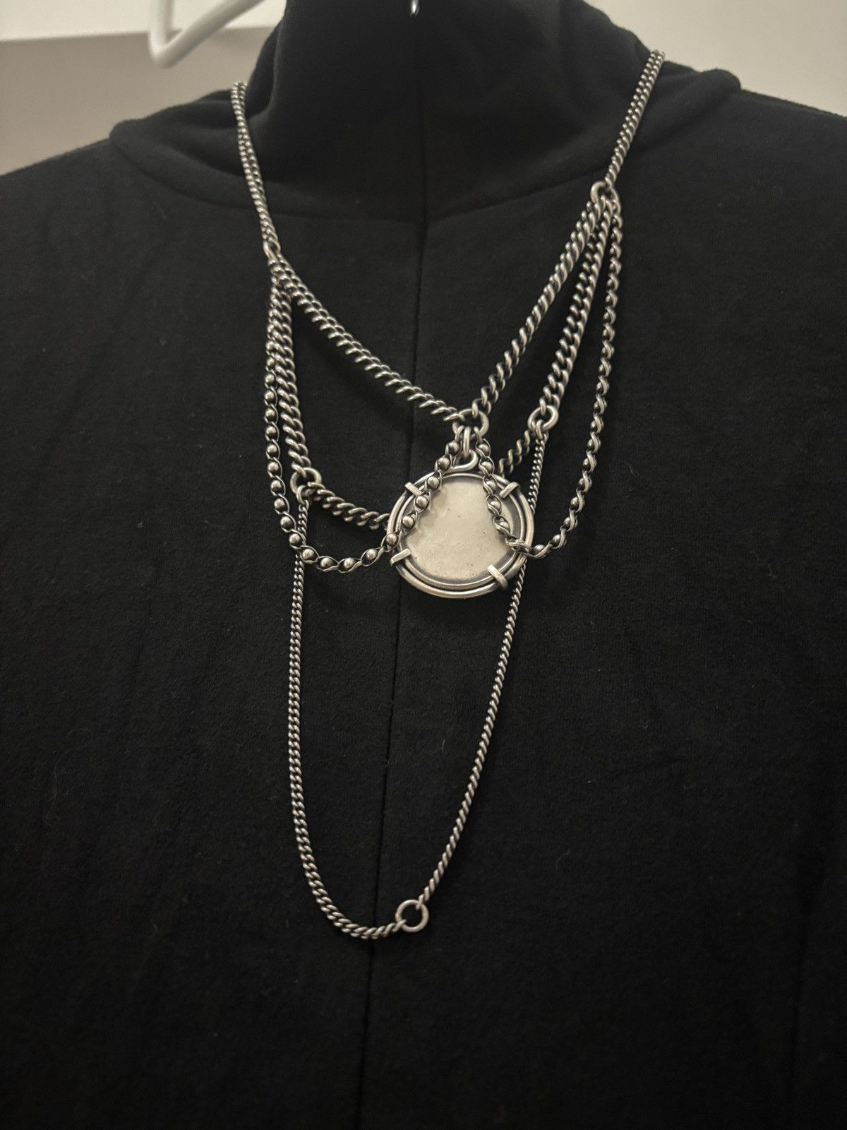 Ann Demeulemeester Ann demeulemeester fur necklace Size ONE SIZE - 3 Thumbnail