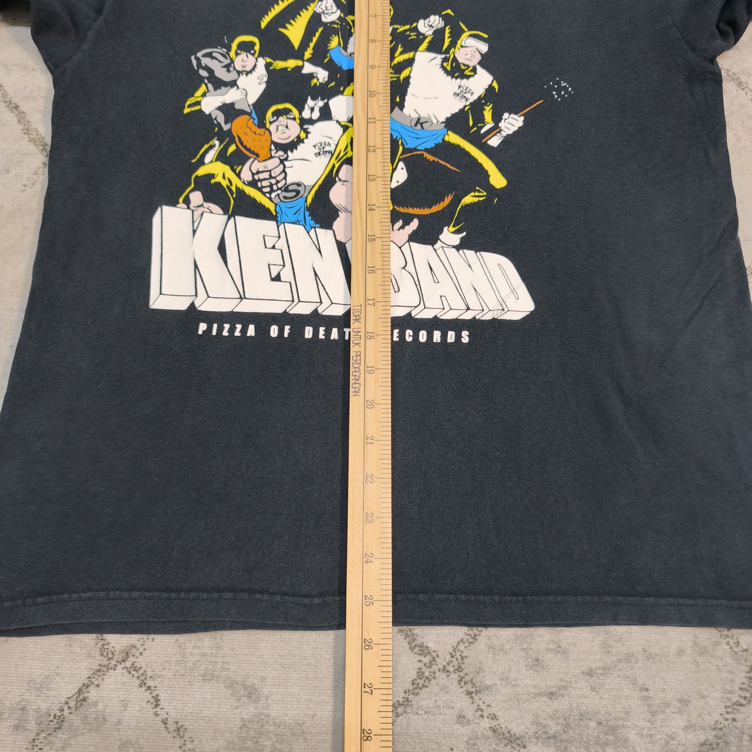 Anvil × Band Tees Vintage Anvil Kien Band Pizza of Death Record Tee Size US M / EU 48-50 / 2 - 12 Thumbnail