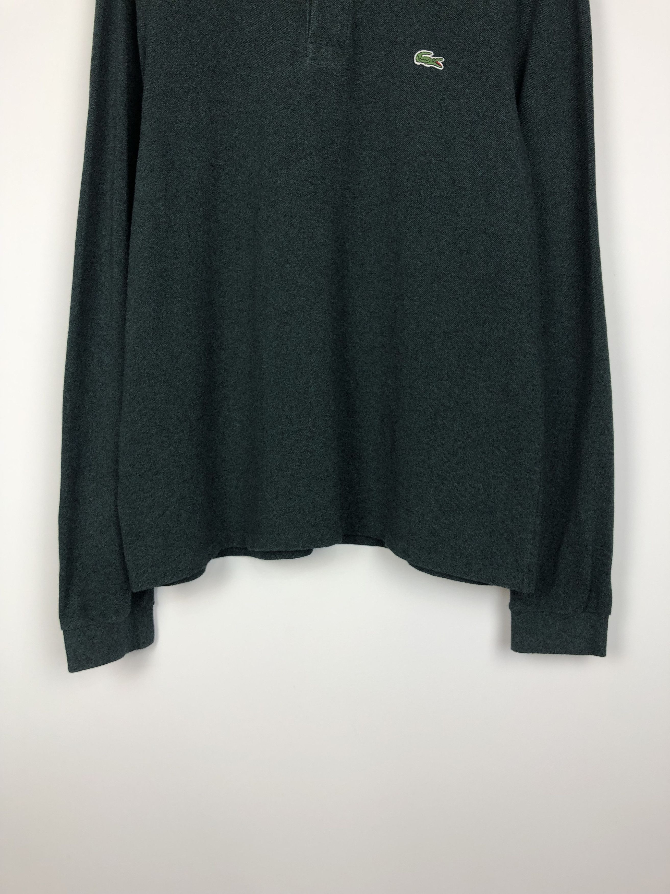 Lacoste Lacoste Long Sleeve Pullover Green Small Logo size L Size US L / EU 52-54 / 3 - 4 Thumbnail