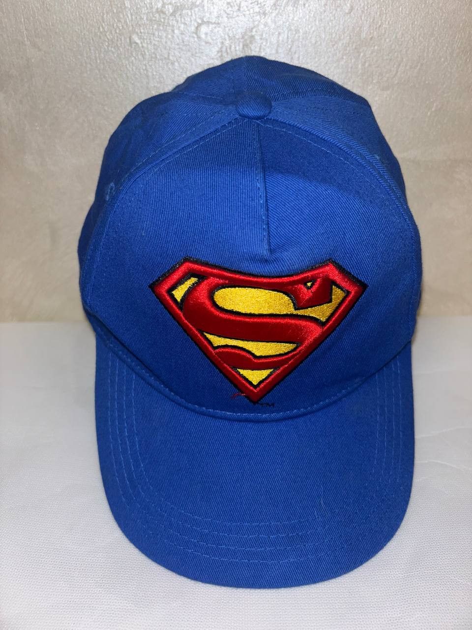 Vintage 🔥Superman Blue Baseball Cap with Warner Bros Superman Logo Size ONE SIZE - 1 Thumbnail