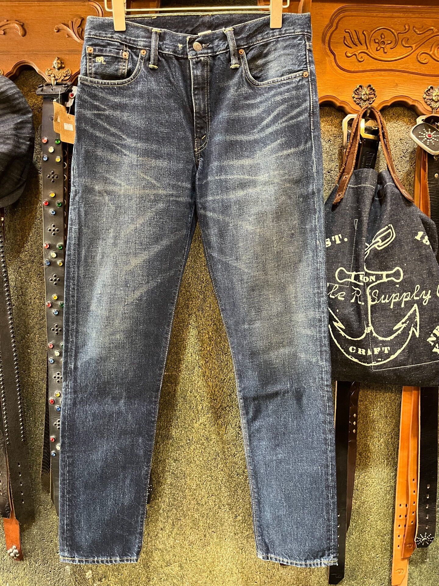 RRL Ralph Lauren rrl denim jeans double rl ralph lauren Size US 31 - 1 Thumbnail