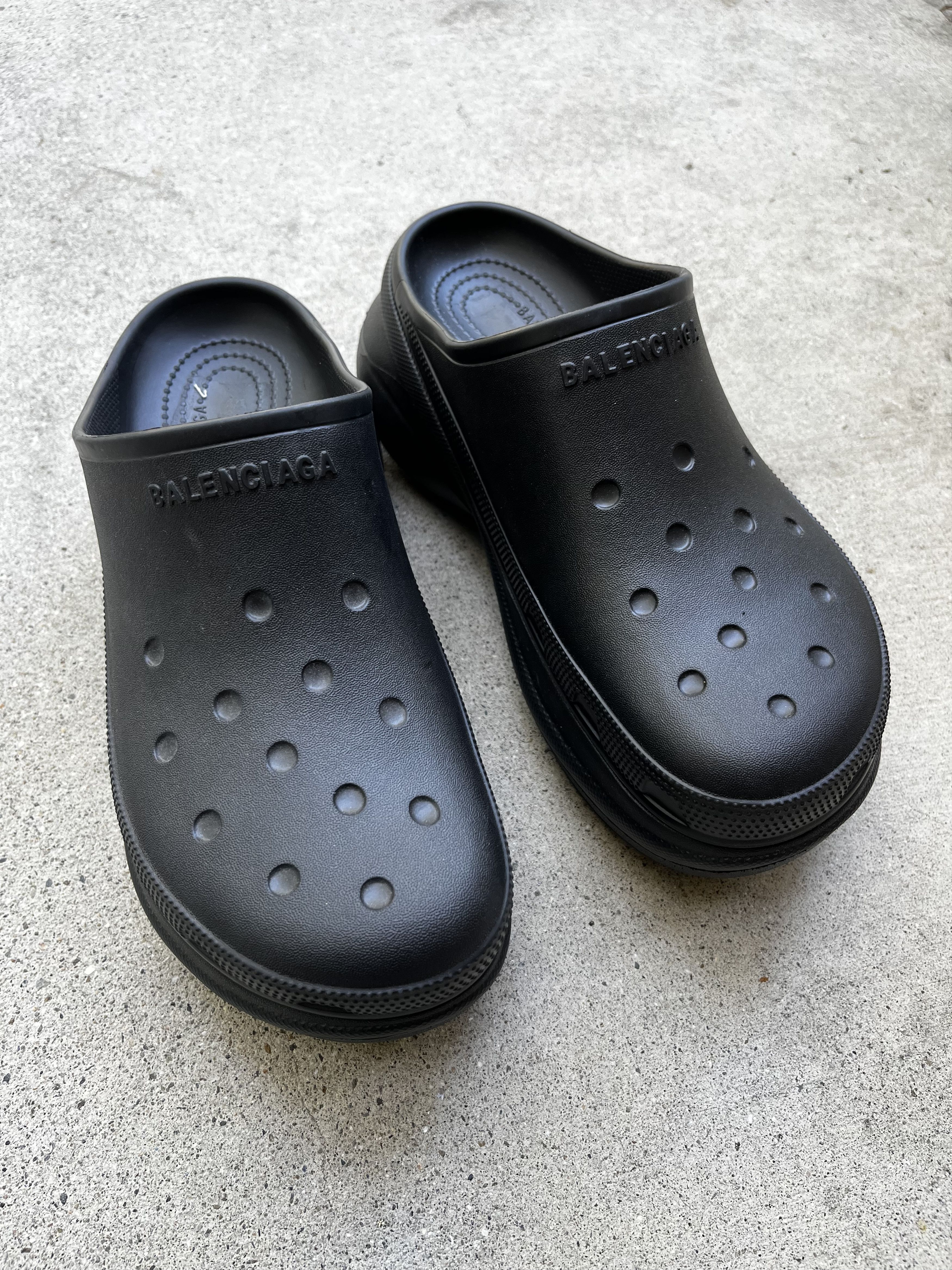 Balenciaga Balenciaga Crocs Mule Black 42 | Grailed