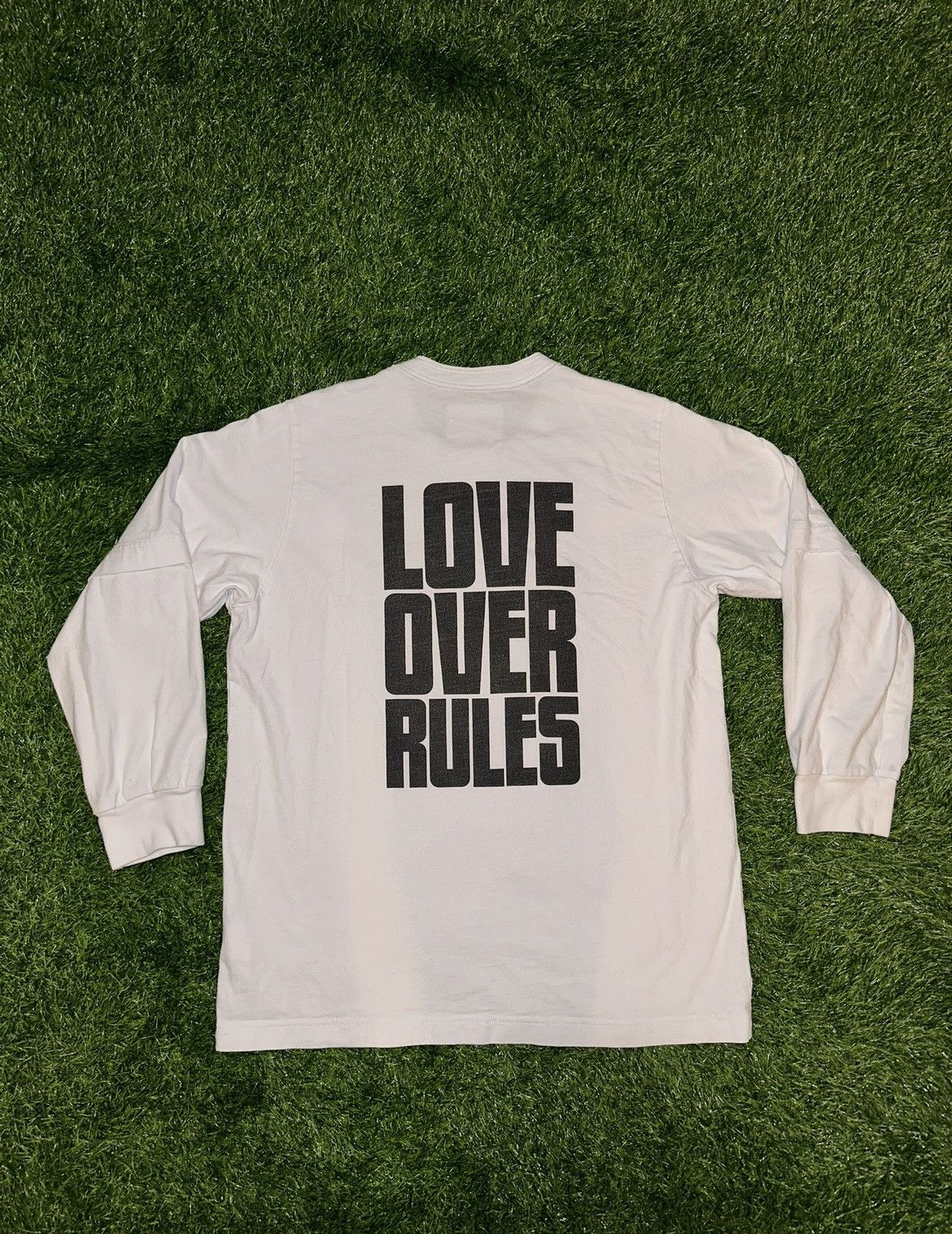 Sacai Sacai Love Over Rules Longsleeve Size M/L Size US M / EU 48-50 / 2 - 2 Thumbnail